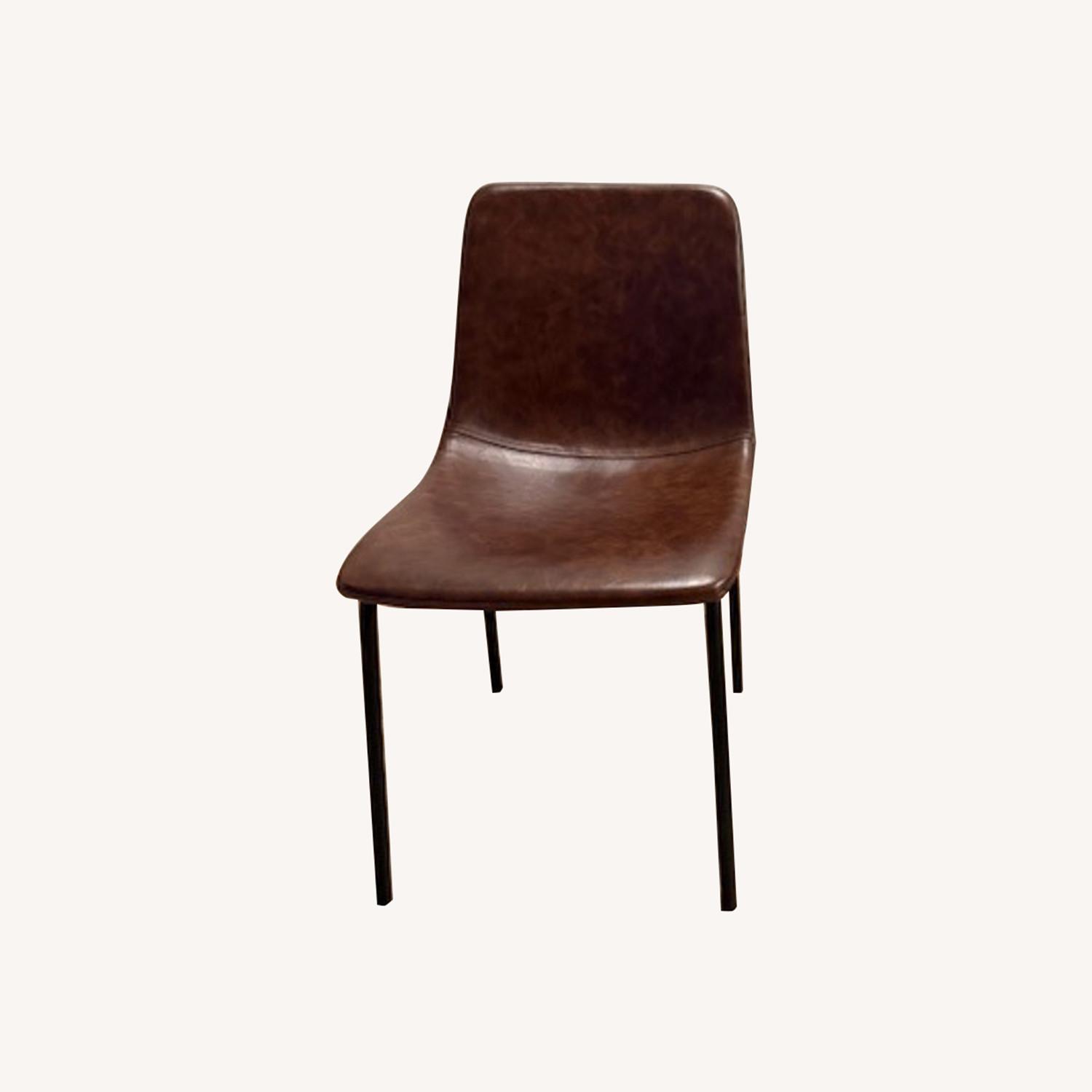 AllModern Smyth Leather Chairs (Set of 2) - image-0