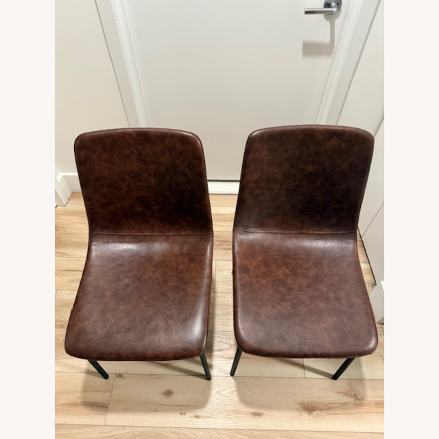 AllModern Smyth Leather Chairs (Set of 2) - image-3