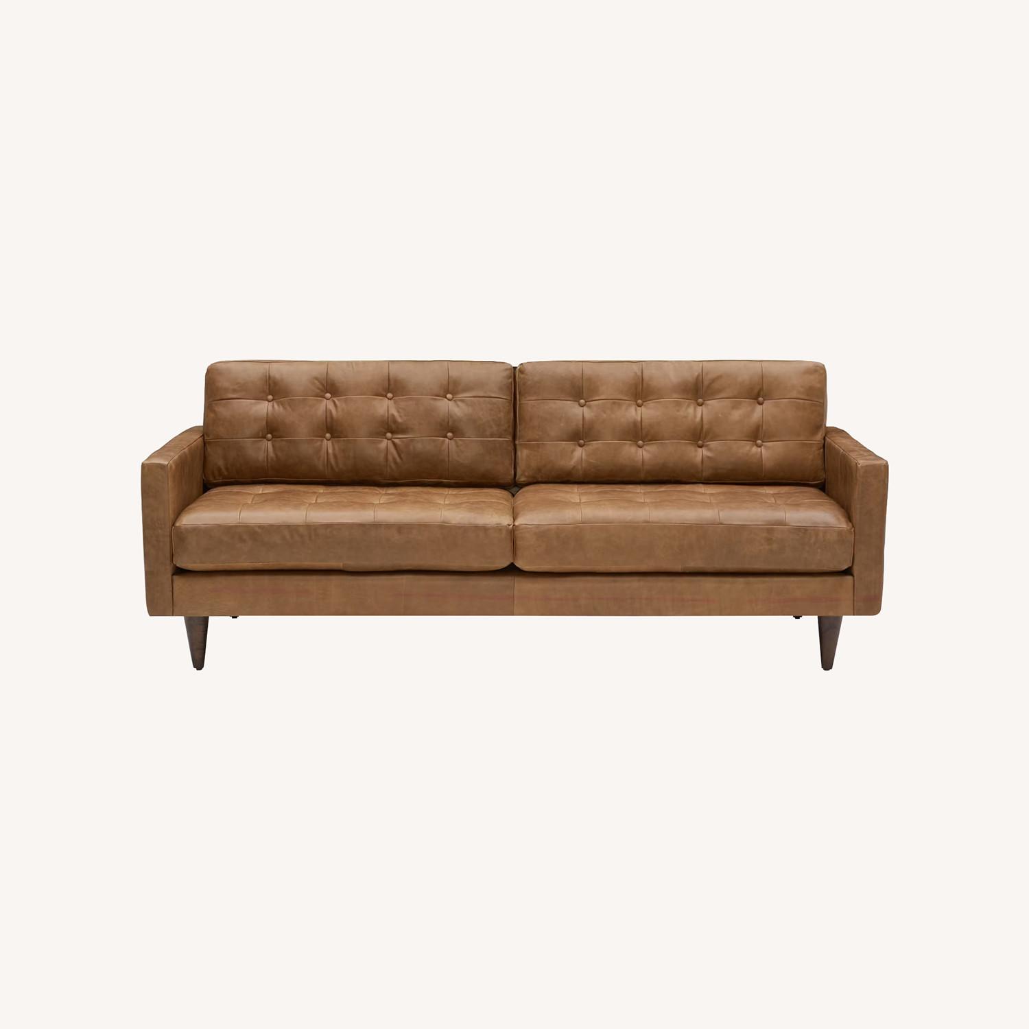 Joybird Eliot Leather Sofa - image-0