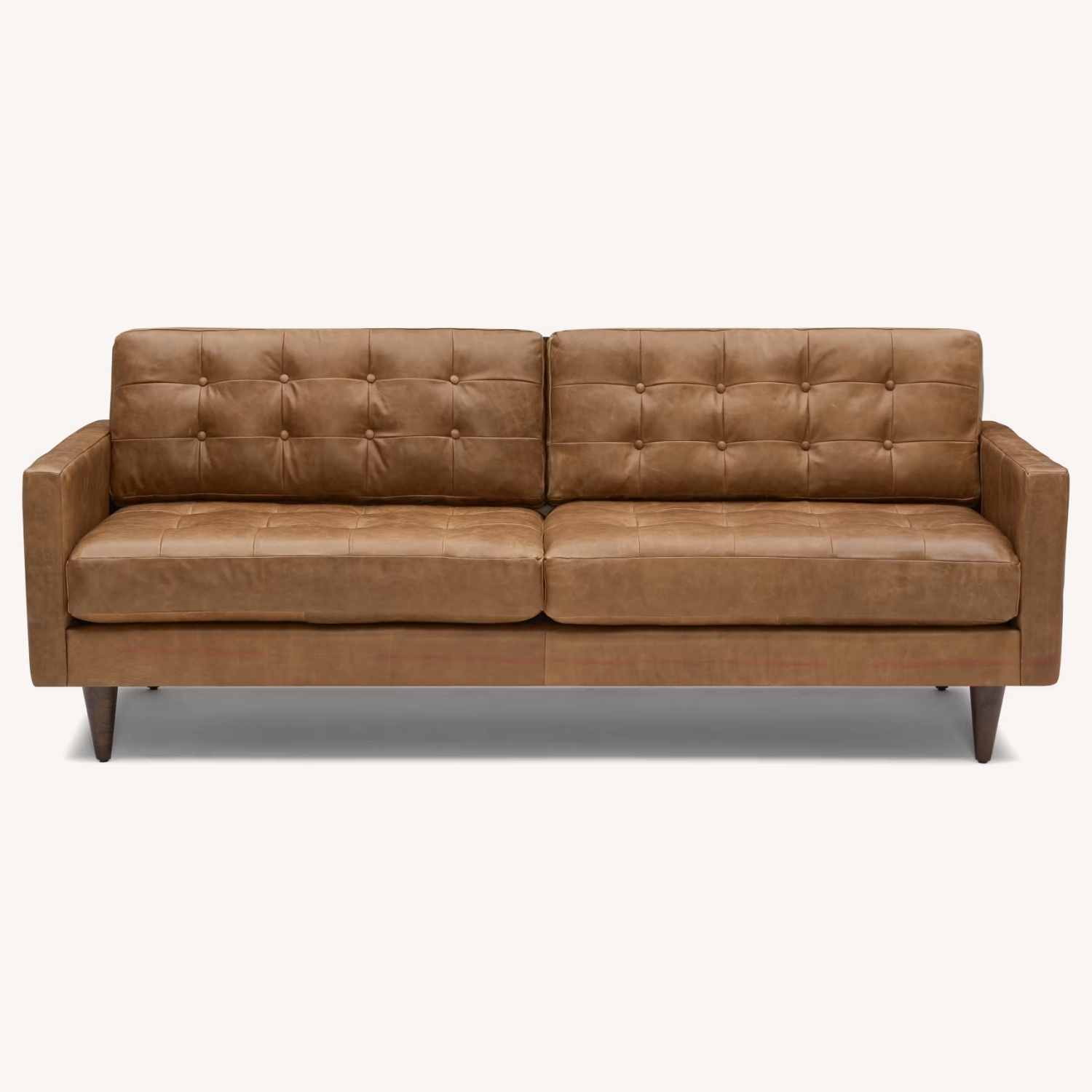 Joybird Eliot Leather Sofa - image-4