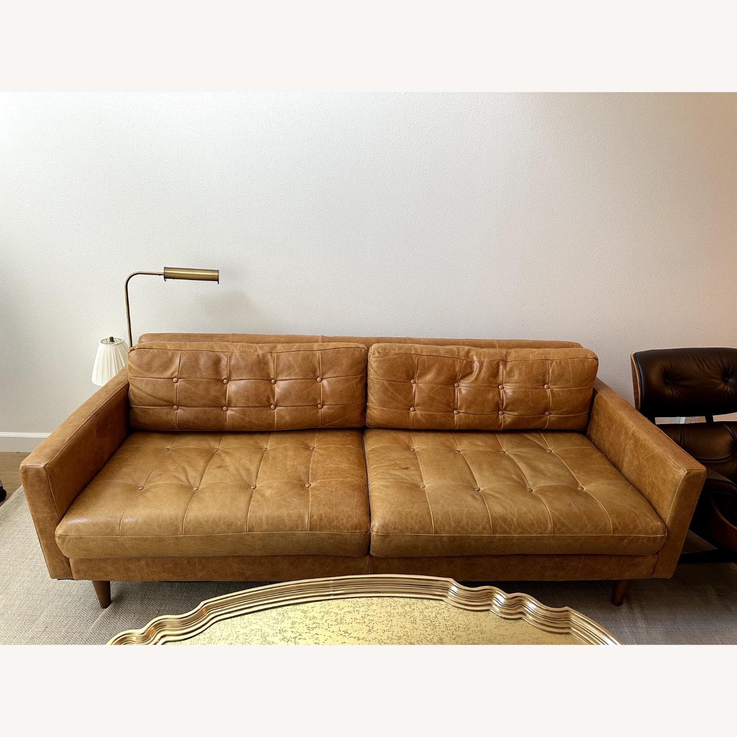 Joybird Eliot Leather Sofa - image-1