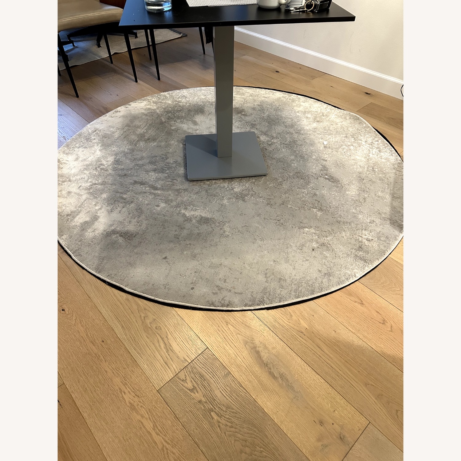 JAIPUR Circular White/Grey Rug - image-2