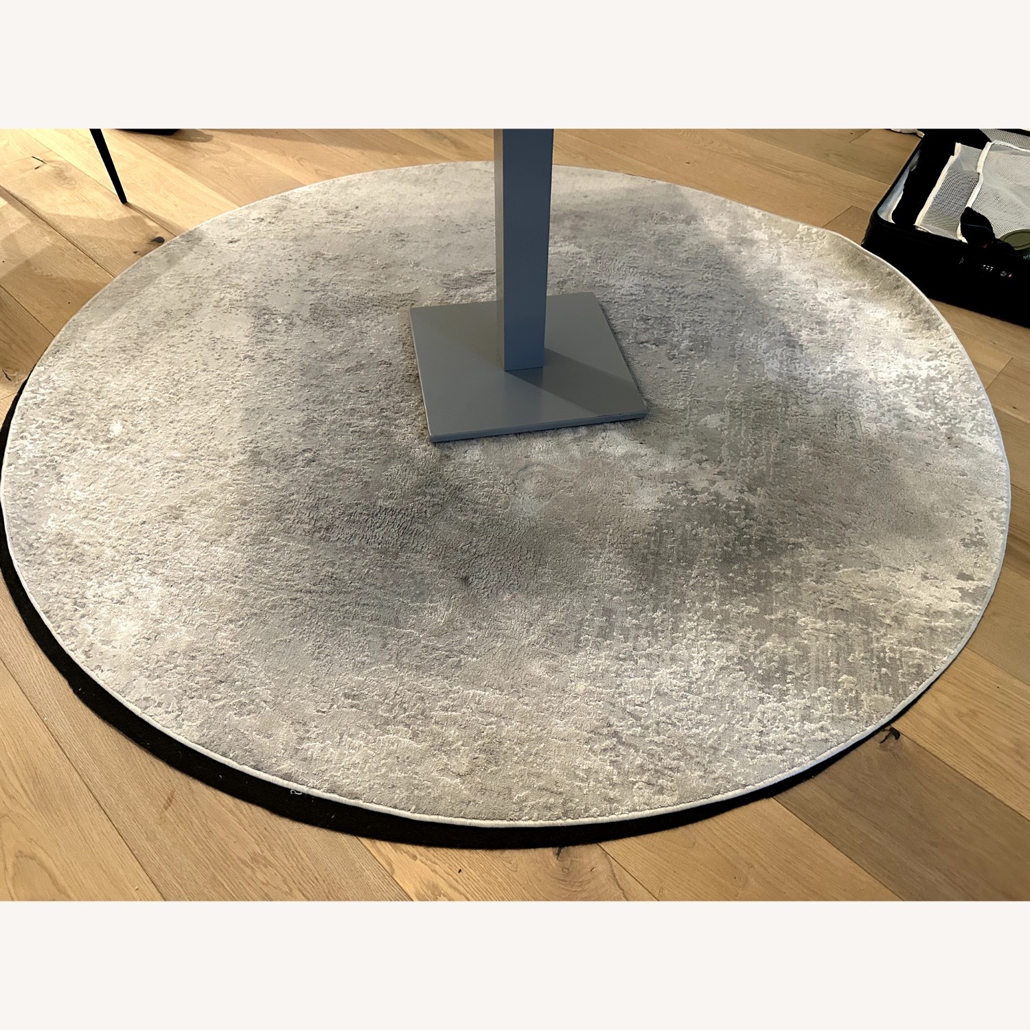 JAIPUR Circular White/Grey Rug - image-1