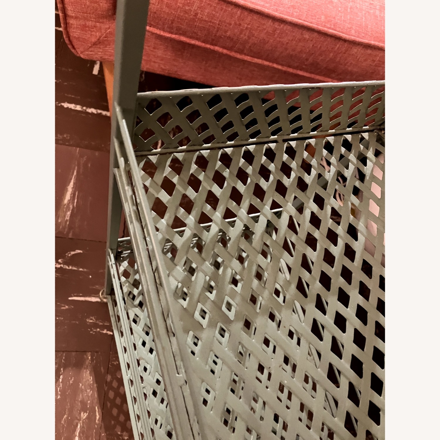 Green 3-tier Langley Metal Rolling Storage Cart - image-11