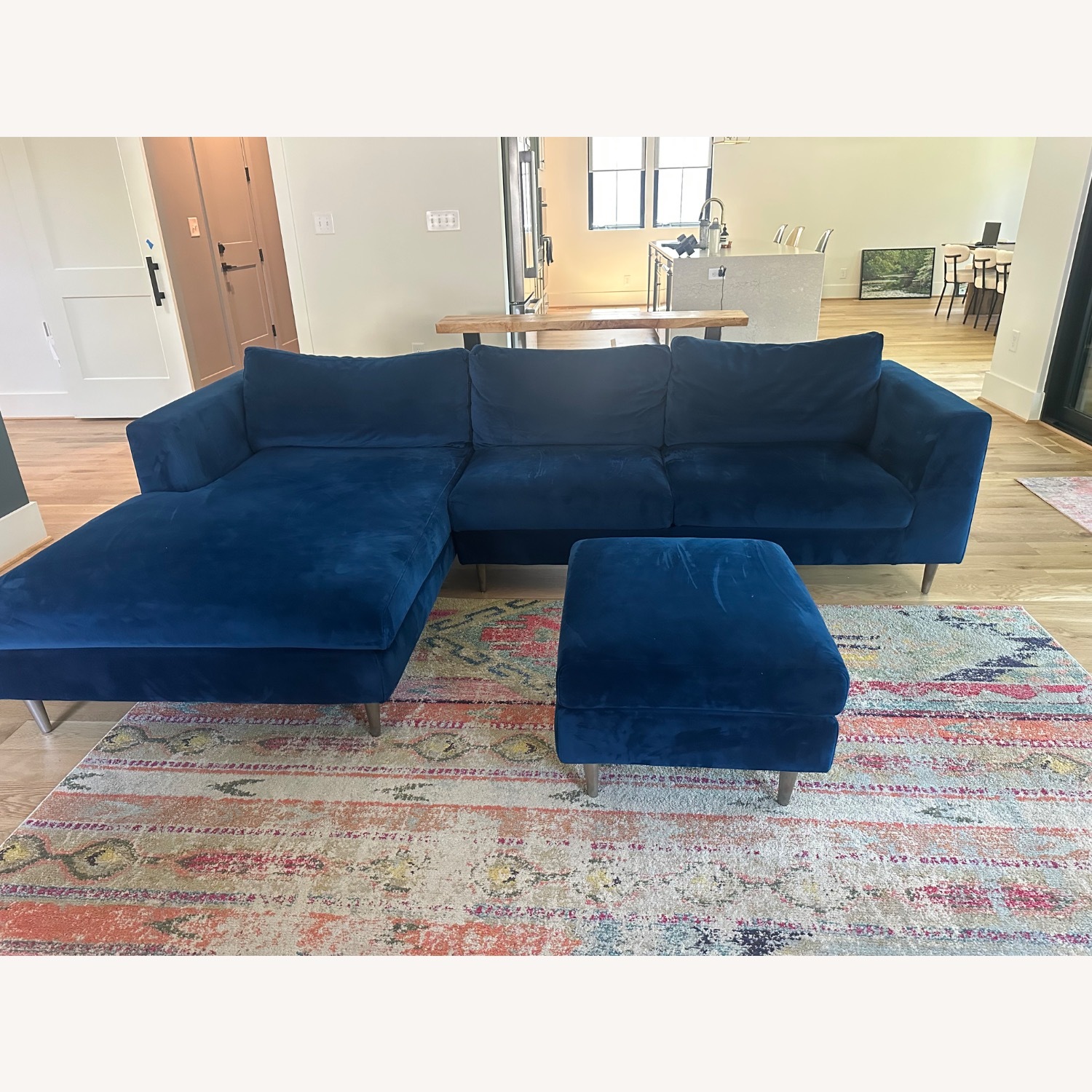 Interior Define Asher Sectional + Ottoman - image-2