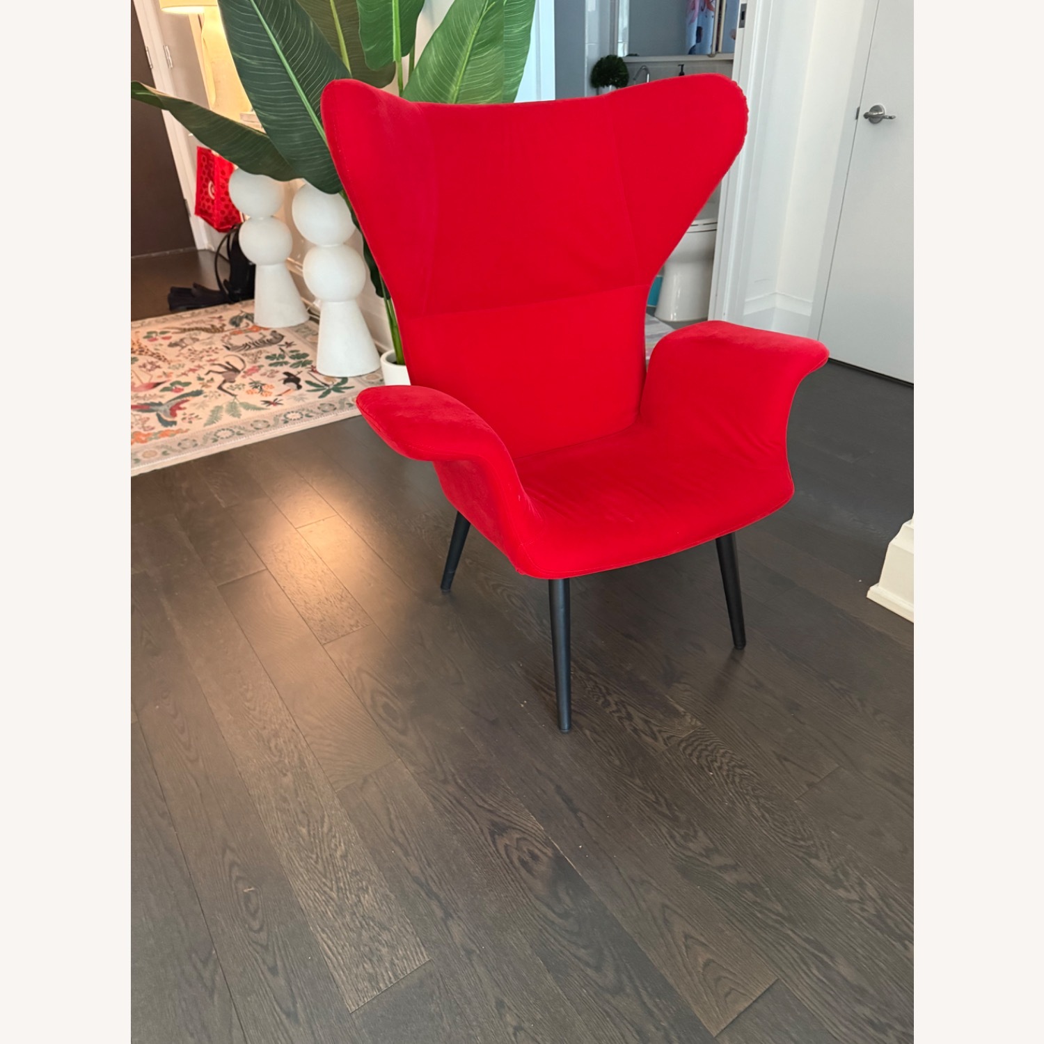 Red Birch Lane Wingback Chair - image-2