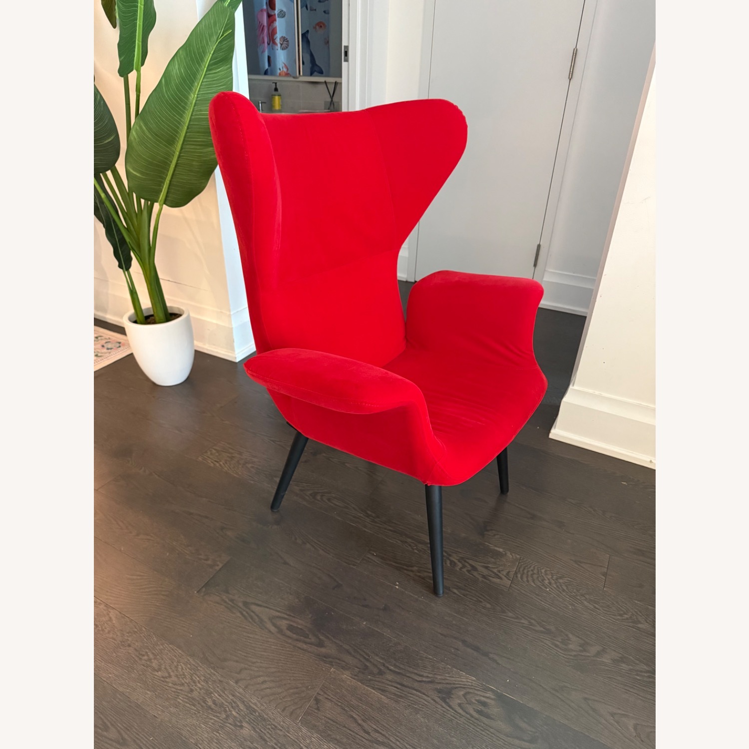 Red Birch Lane Wingback Chair - image-4