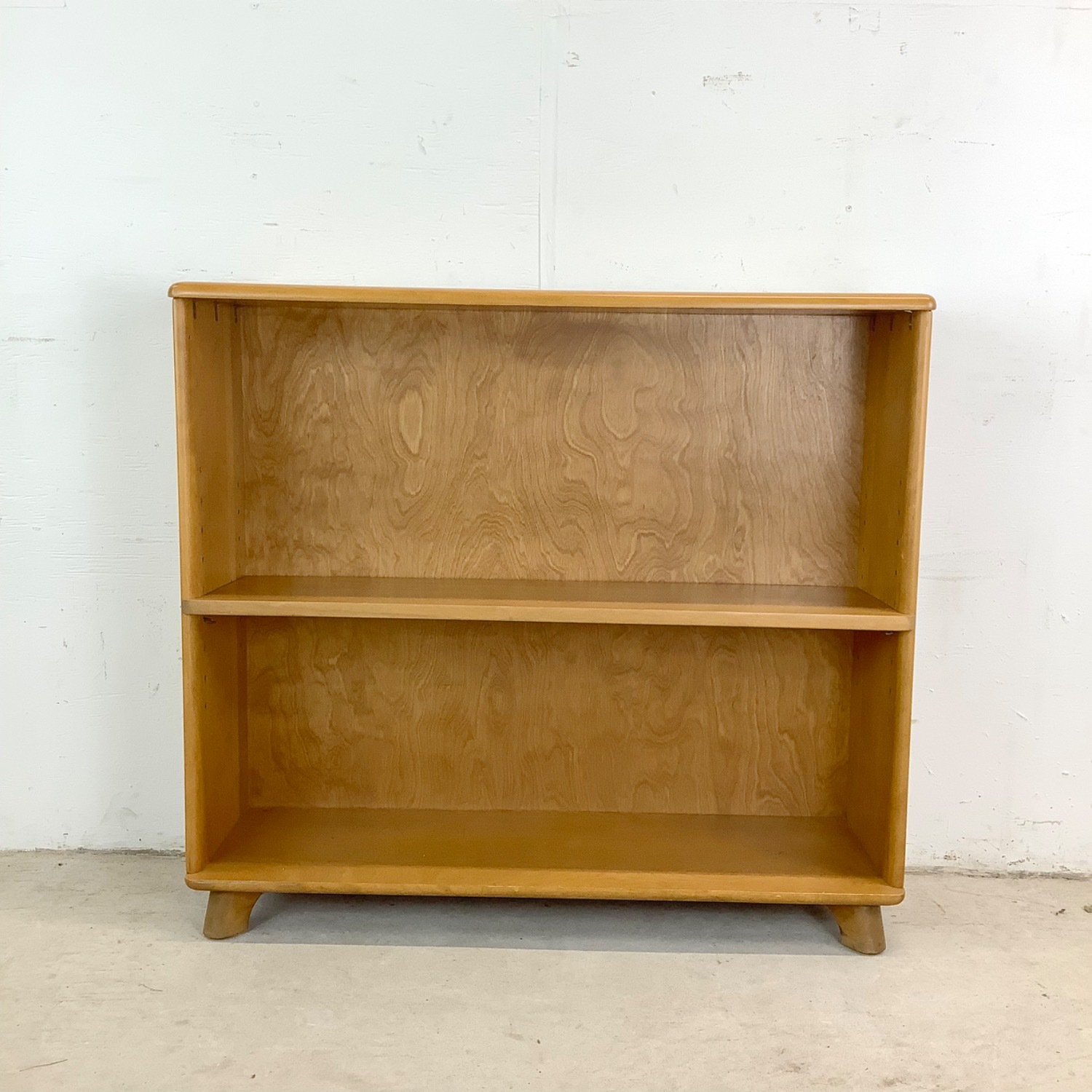 Low vintage modern Bookshelf by Heywood-Wakefield - image-10