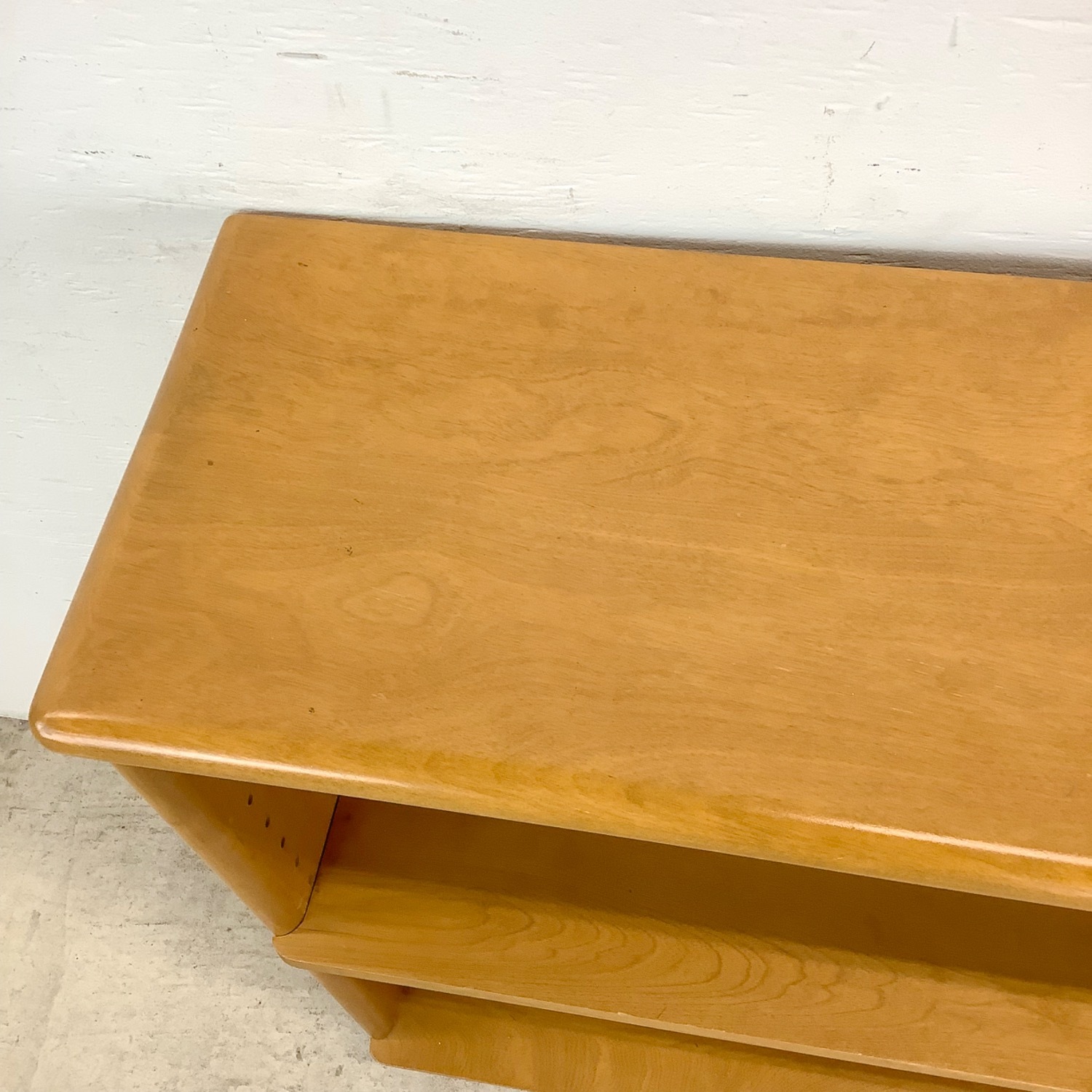 Low vintage modern Bookshelf by Heywood-Wakefield - image-3