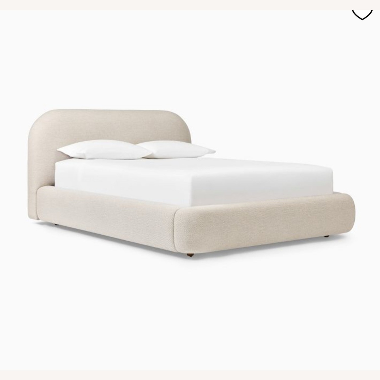West Elm Queen Size Laurent Bed - image-3