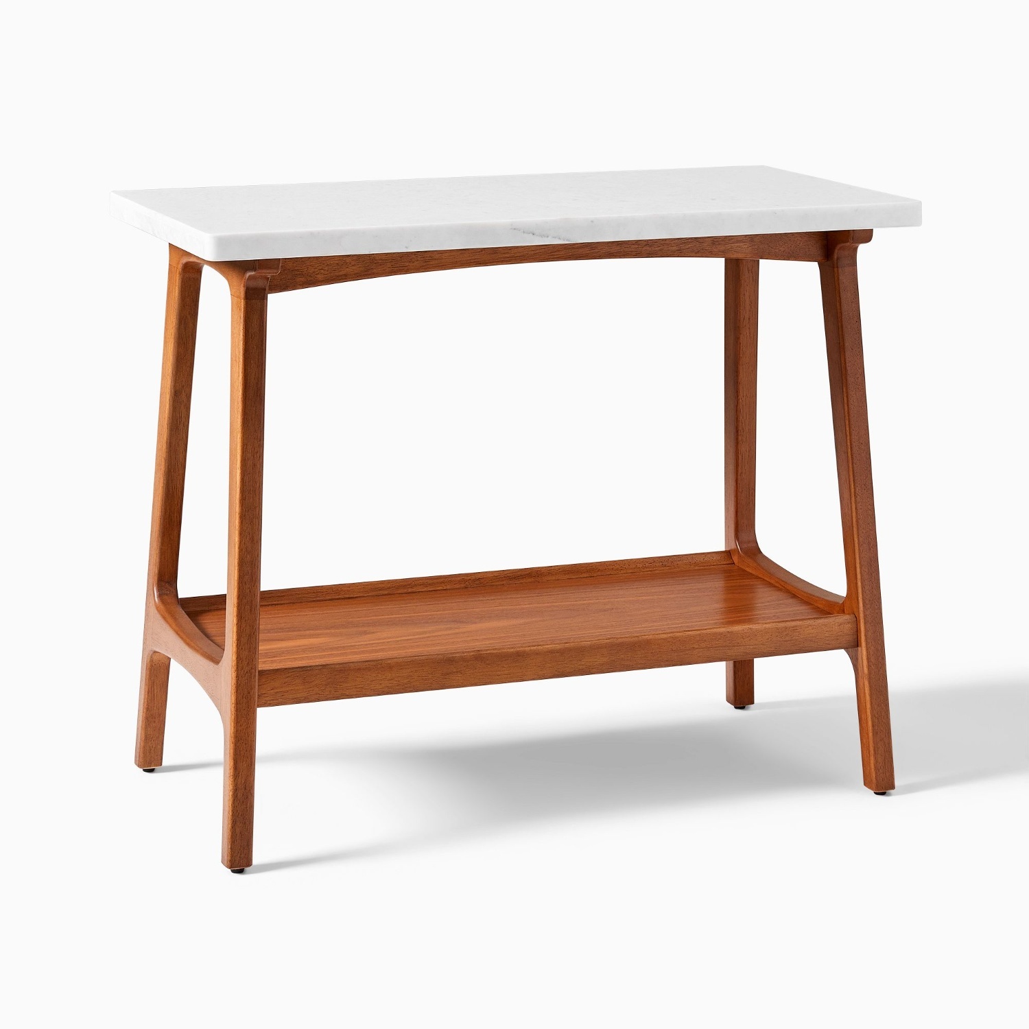 West Elm Reeve Marble-Top Console Table - image-6