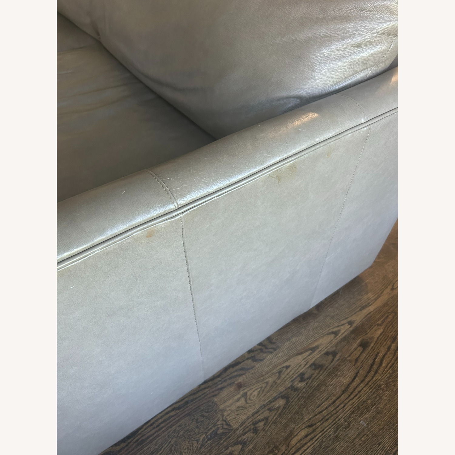 Lounge Deep 93" Leather Sofa - image-3