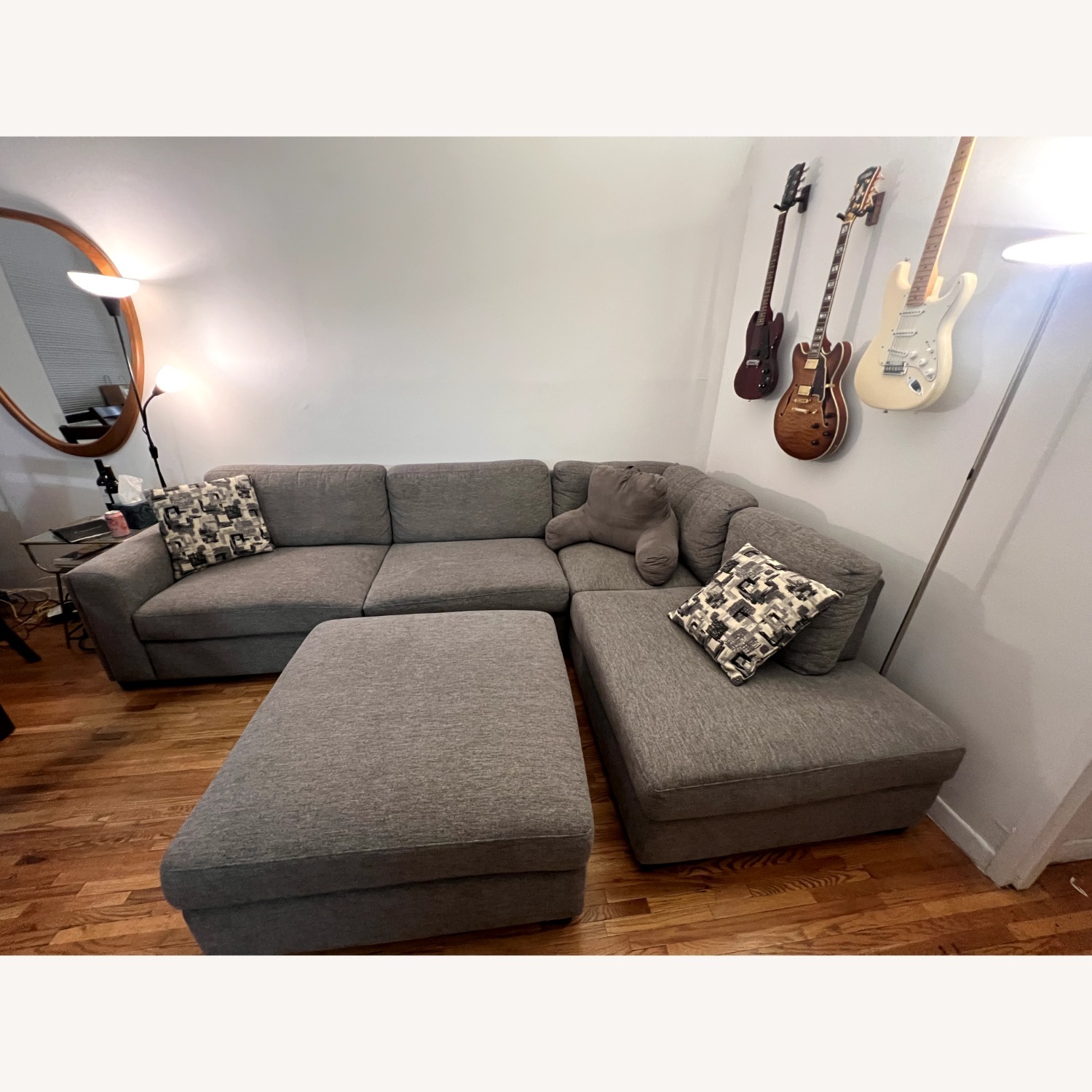 Maycen Fabric Sectional - image-3