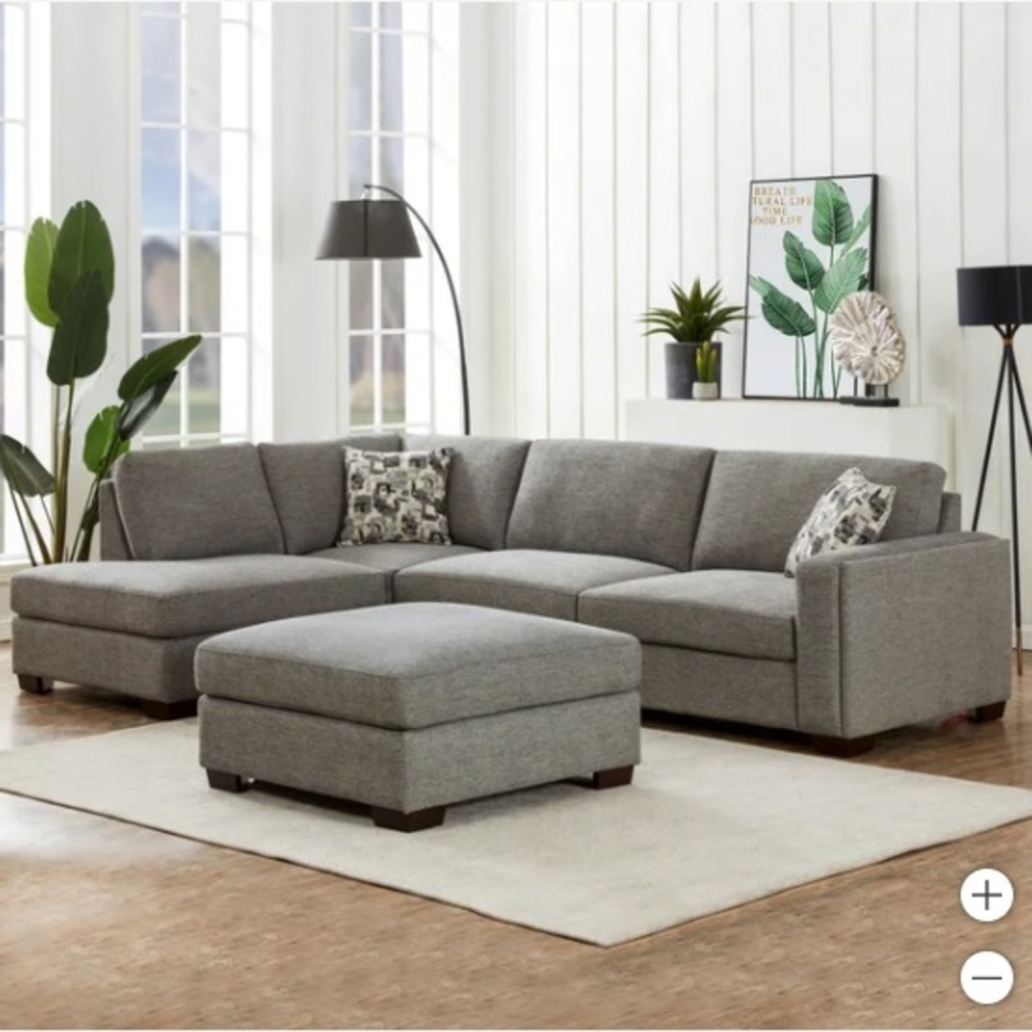 Maycen Fabric Sectional - image-2
