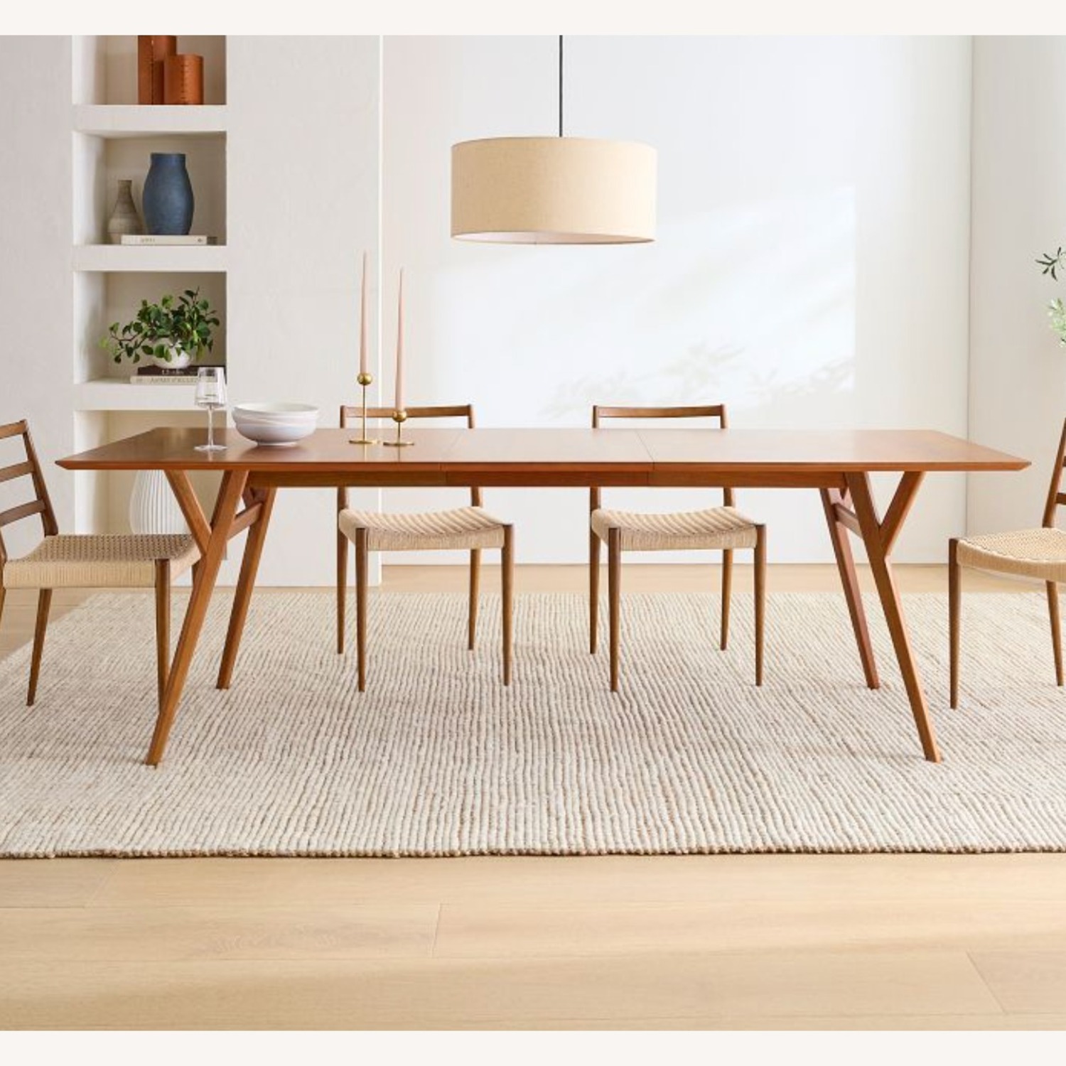 West Elm Extendable Dining Table (60"–80") - image-7