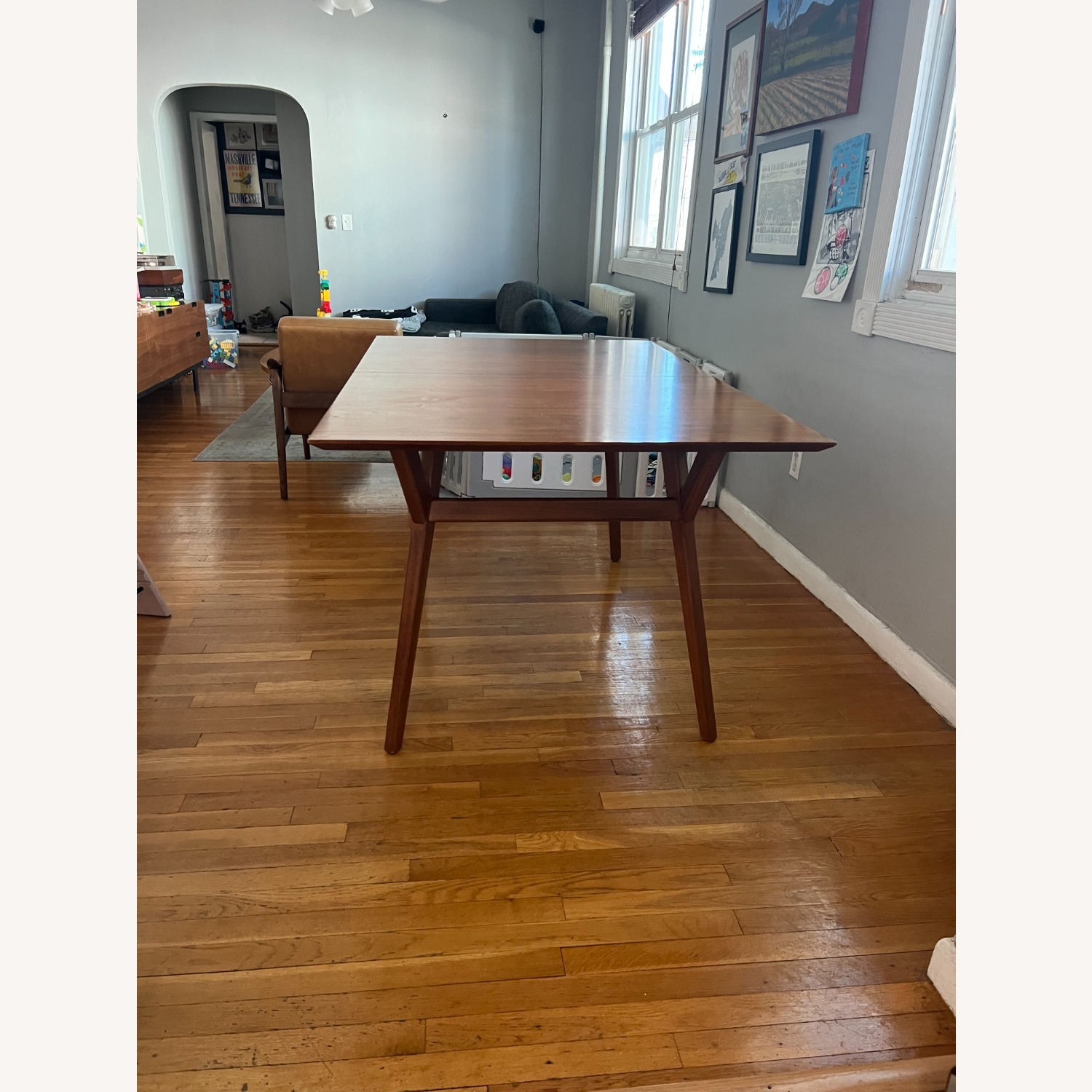 West Elm Extendable Dining Table (60"–80") - image-2
