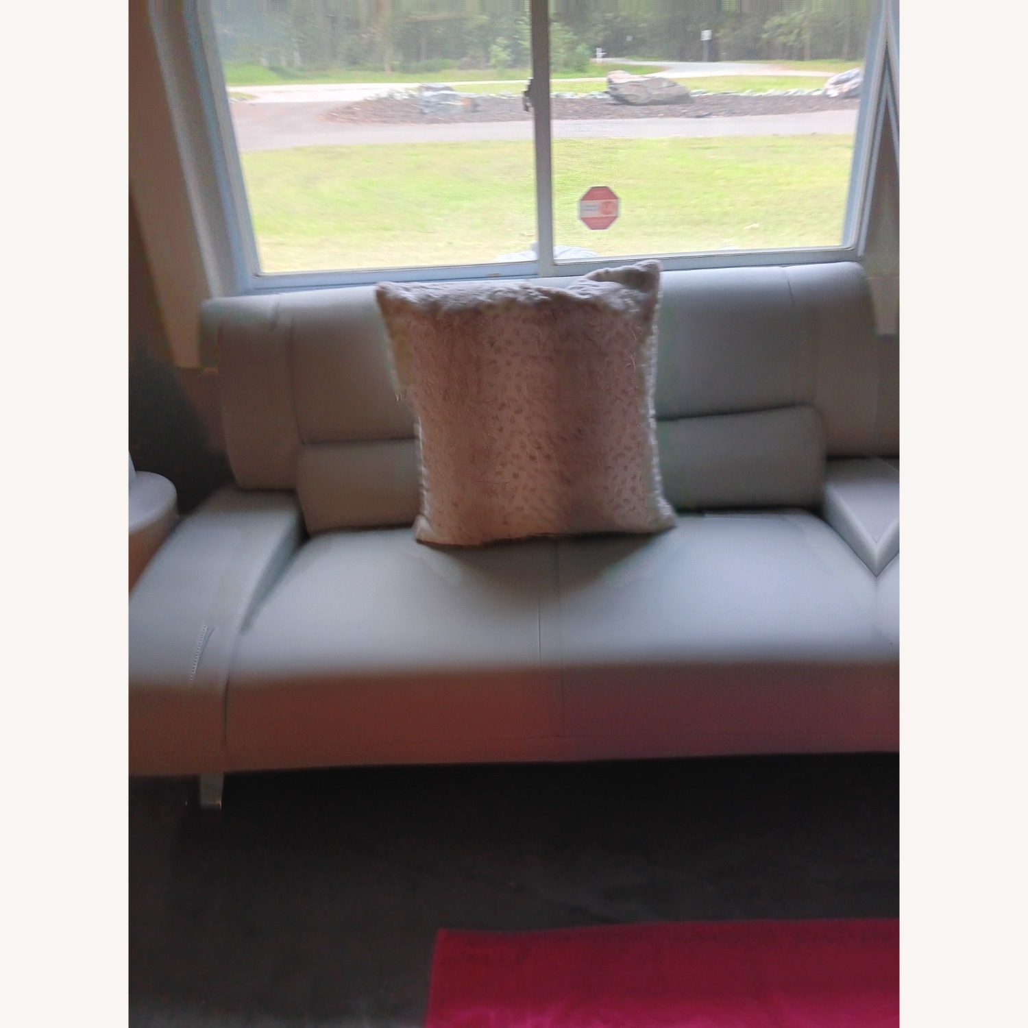 Aspen Light Gray Modern Loveseat - image-2