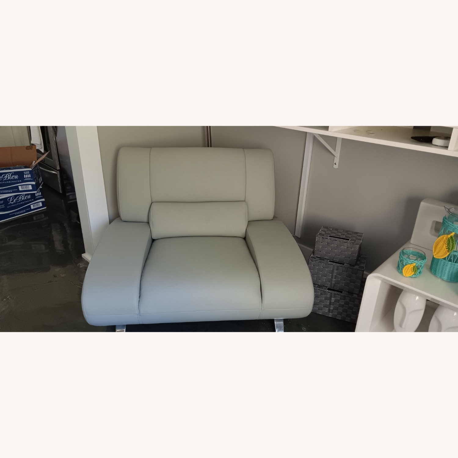 Aspen Modern Light Gray Chair - image-1