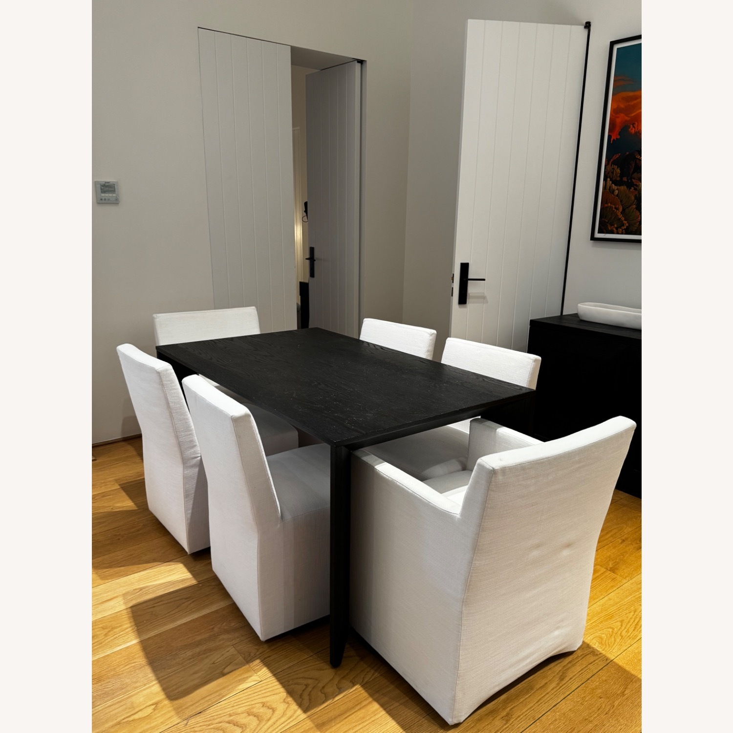 Set of 6 Ellison Fabric Dining Side Chair - image-3