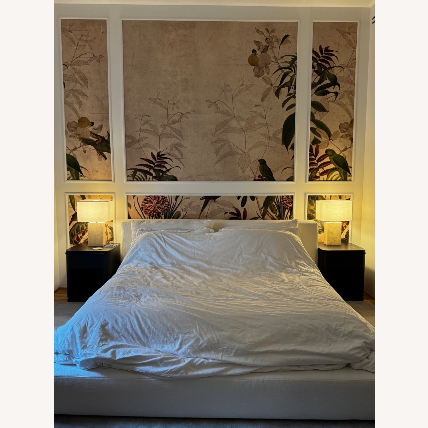 Cloud Slipcovered Platform Bed - image-1