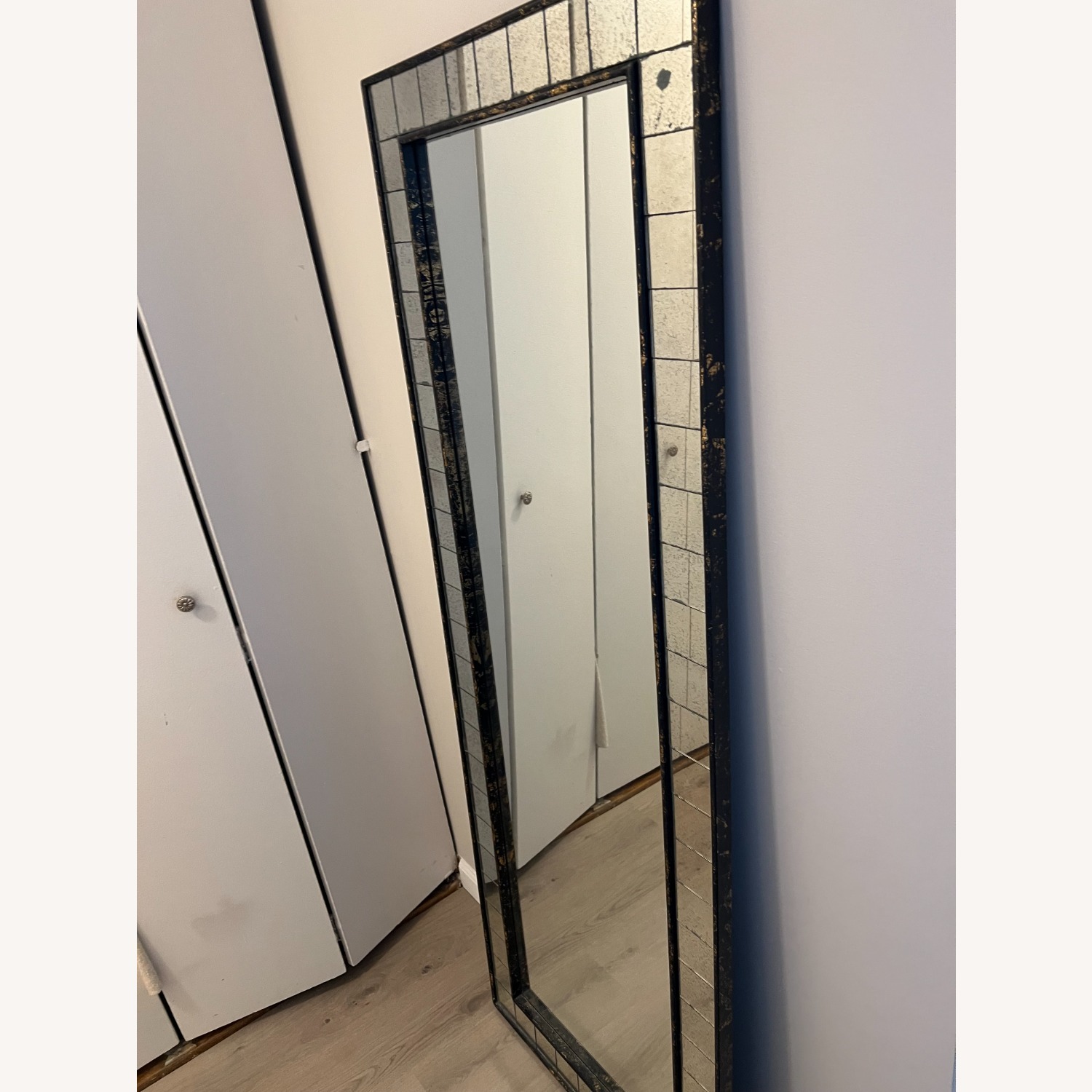 West Elm AntiqueTile Floor Mirror  - image-5