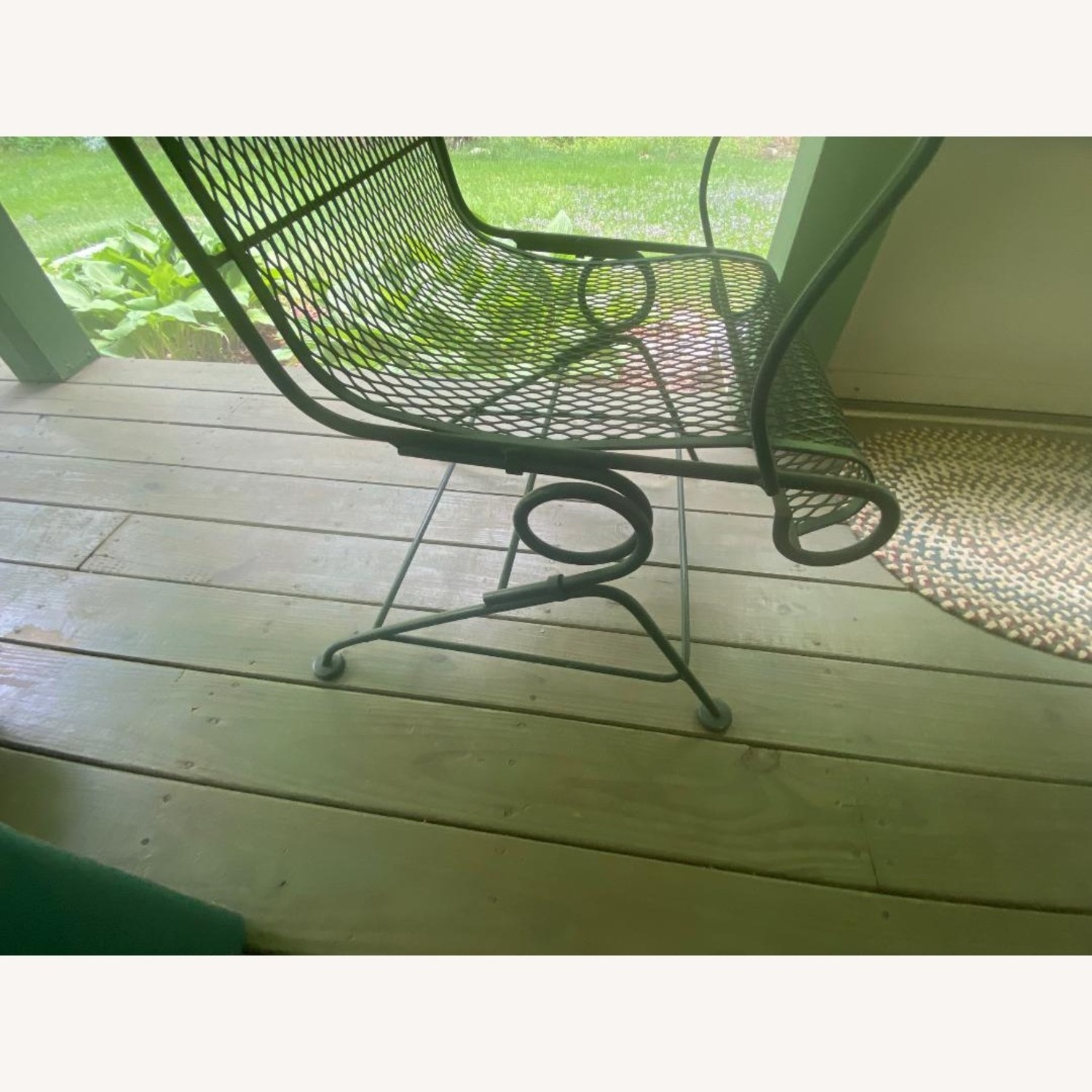 Rectangular Patio Table with 6 Chairs (2 spring) - image-4