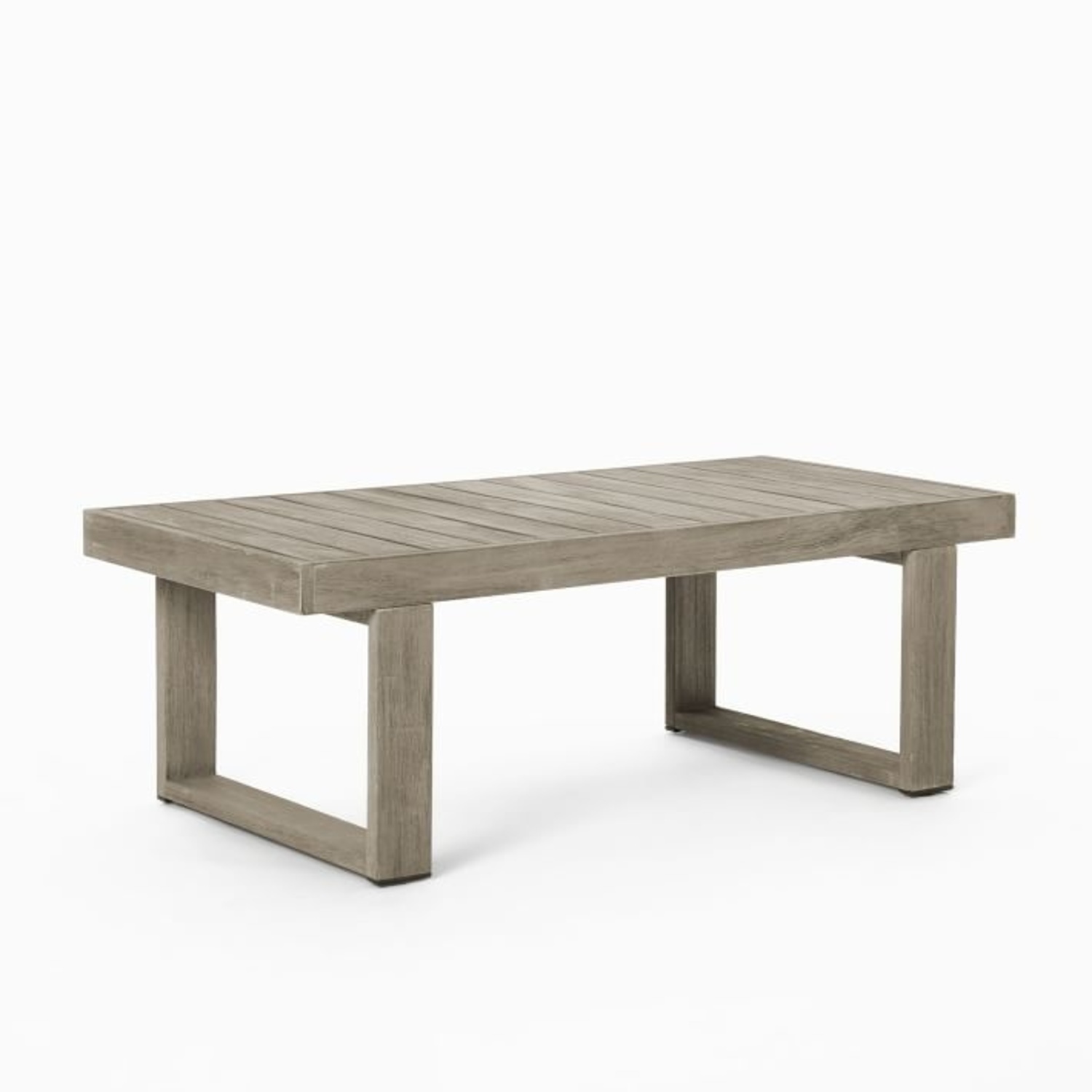 Outside Table Base Rectangle West Elm Portside Outdoor Rectangle Table - AptDeco