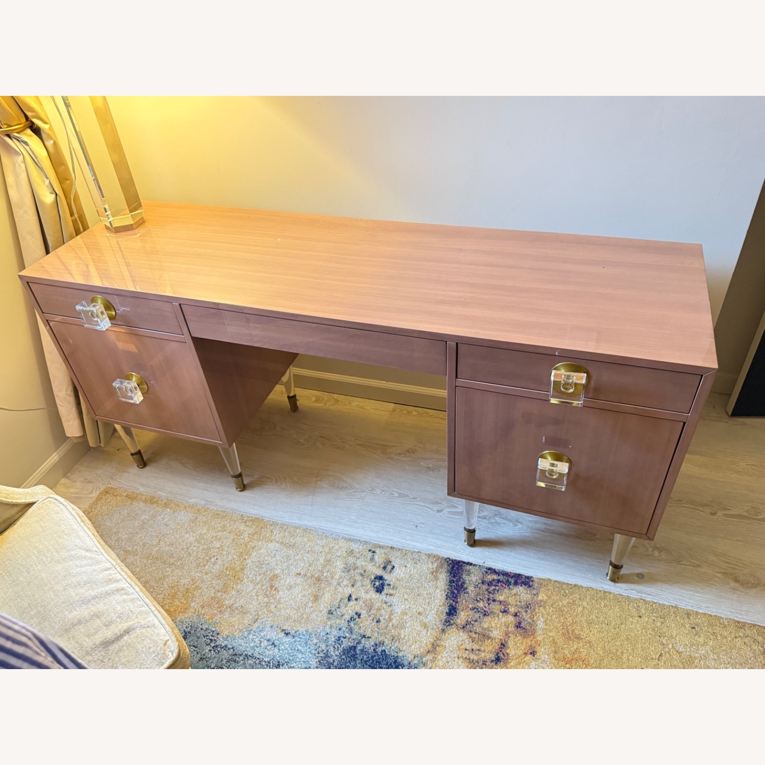 Anthropologie Hollywood Regency Desk - image-5