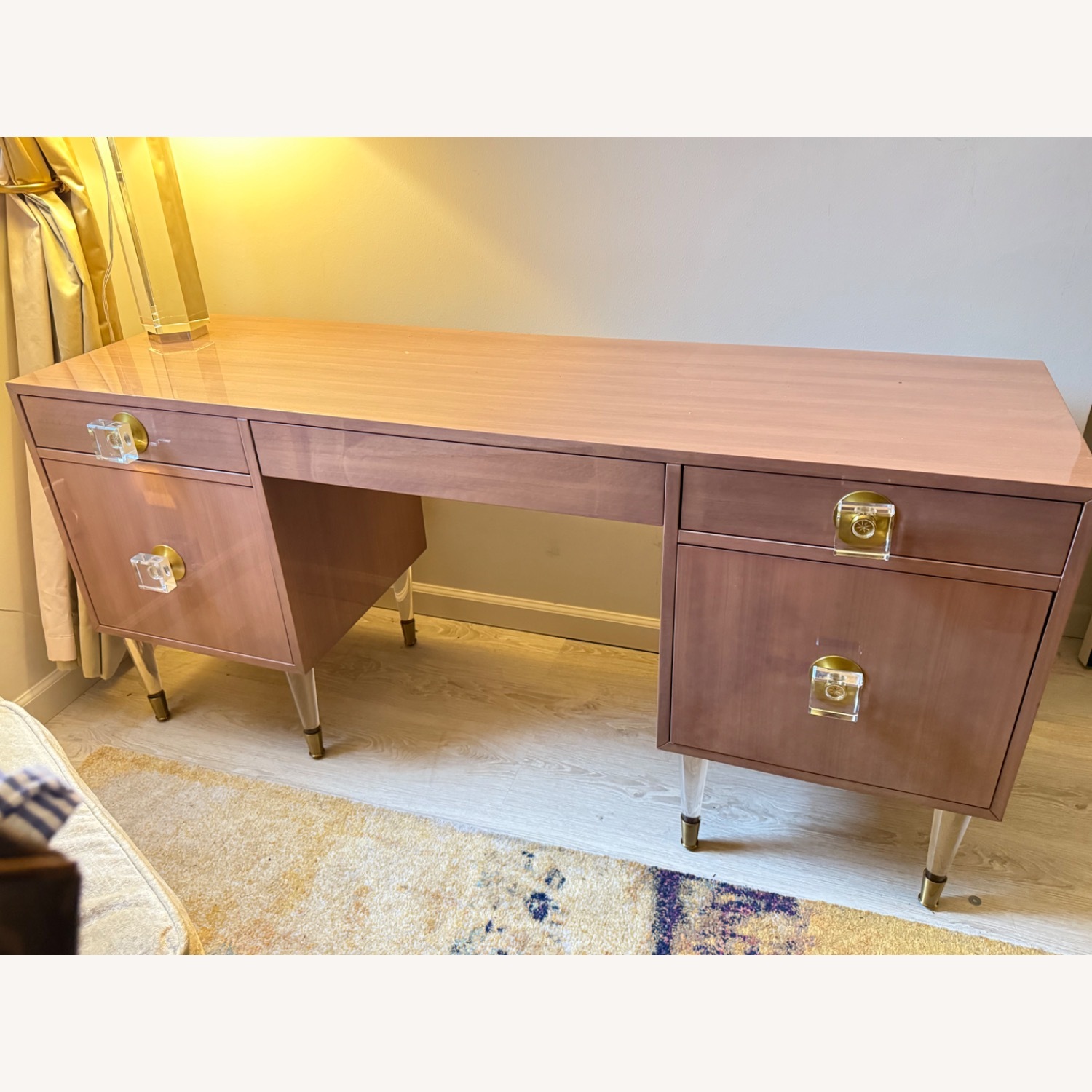 Anthropologie Hollywood Regency Desk - image-1