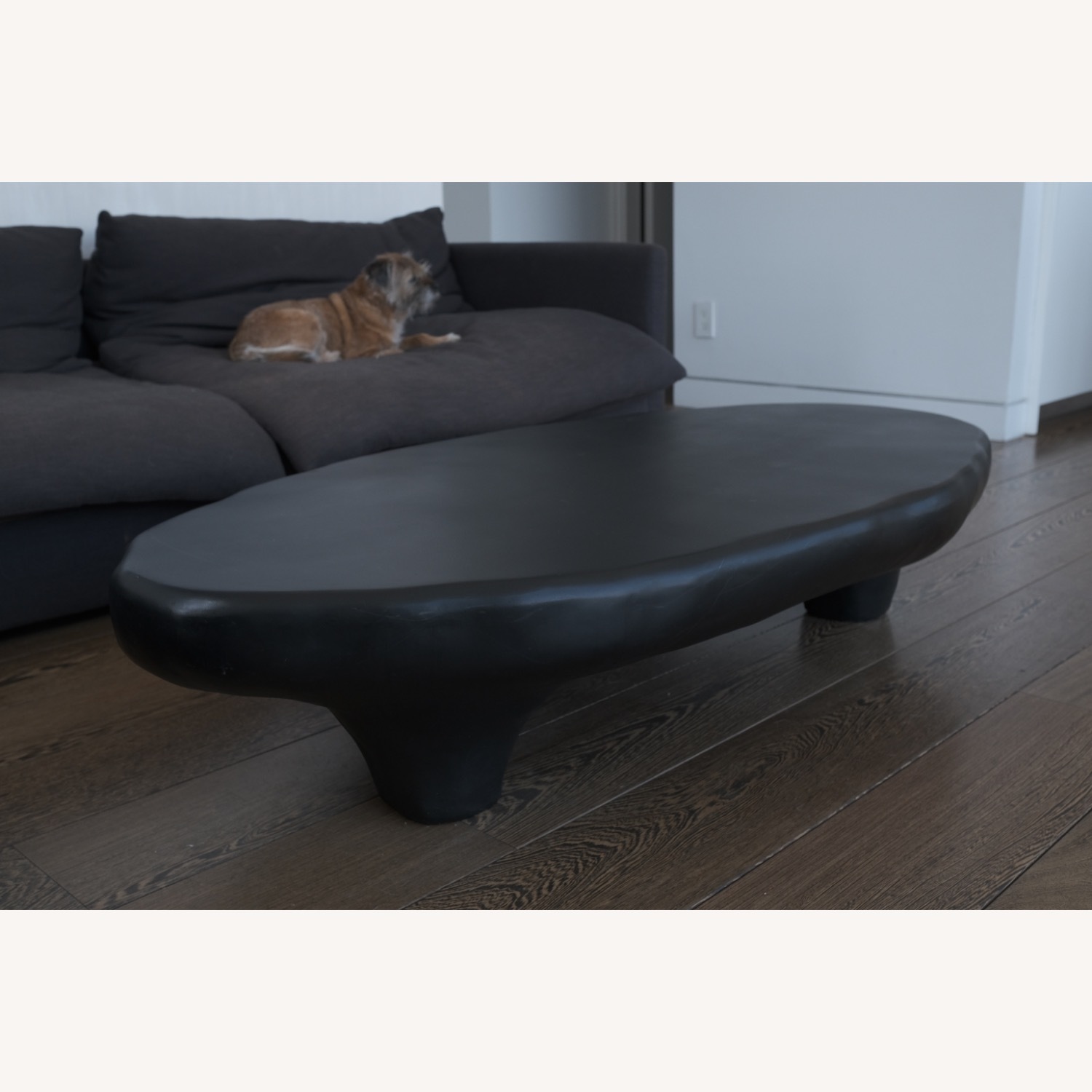 Kobe Coffee Table, Black Concrete - image-6