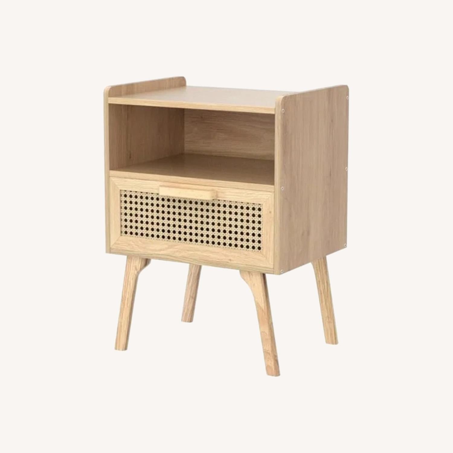 Wayfair Set of 2 Rattan Nightstands - image-0