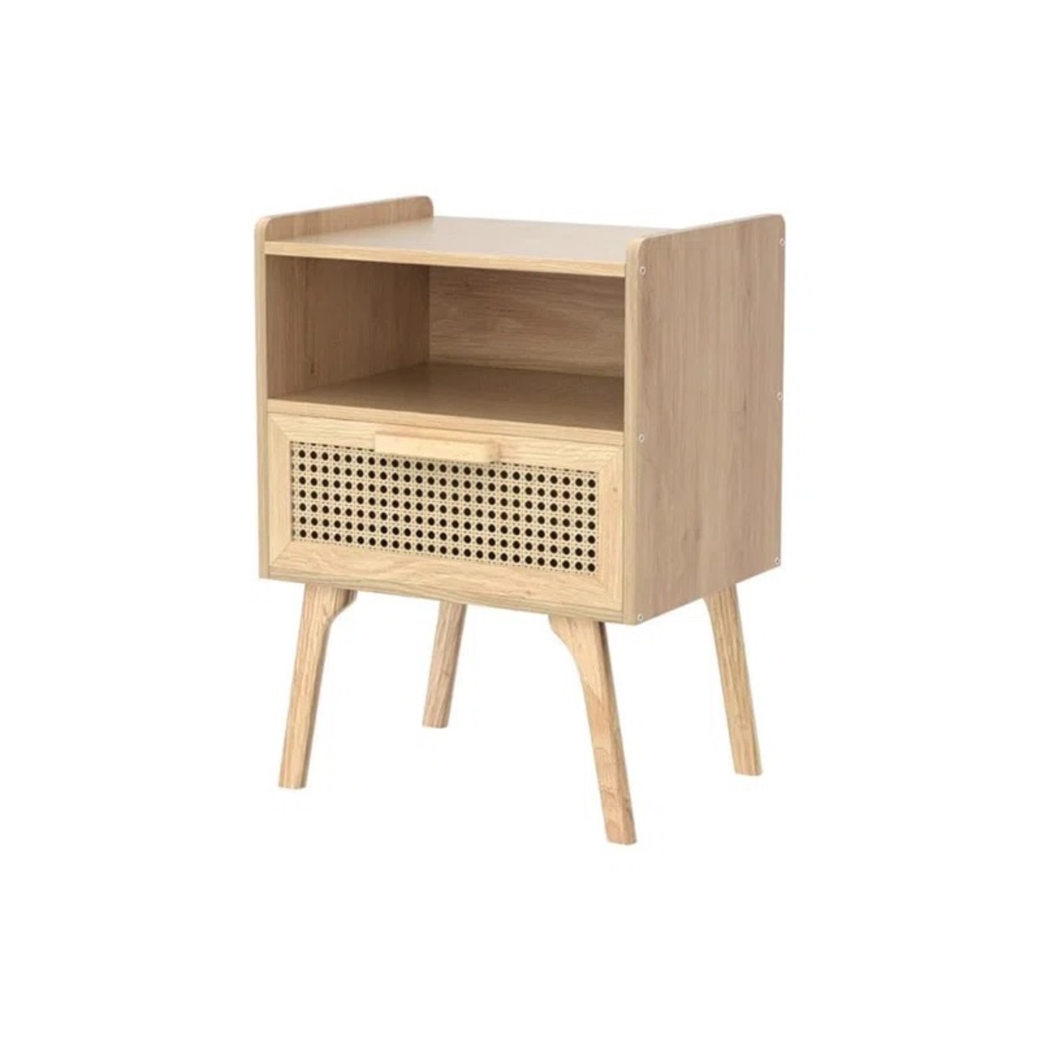 Wayfair Set of 2 Rattan Nightstands - image-1