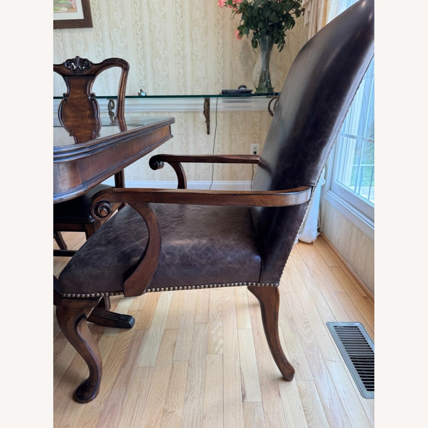 Luxury Solid Wood 9-Piece Expandable Dining Set - image-5