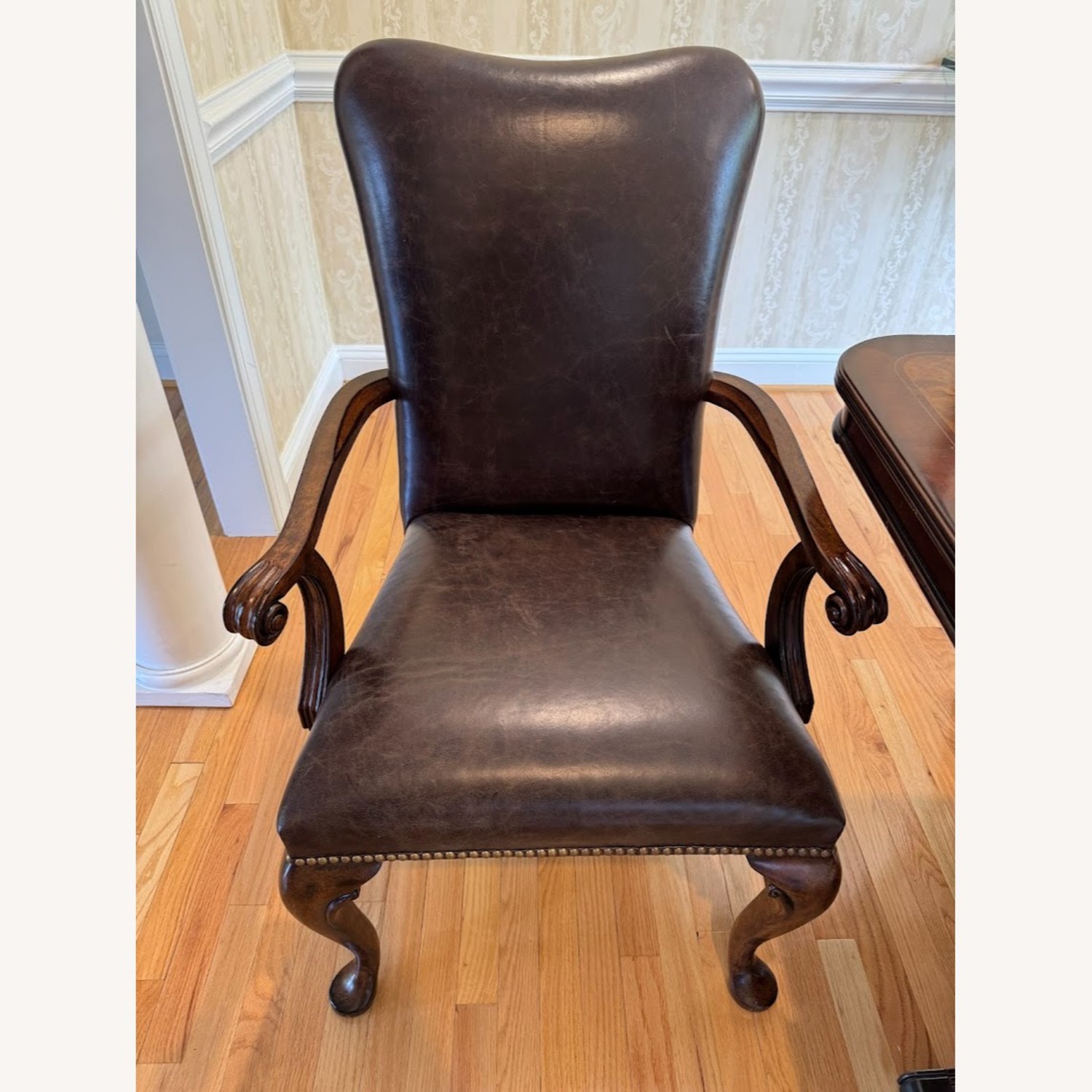 Luxury Solid Wood 9-Piece Expandable Dining Set - image-4