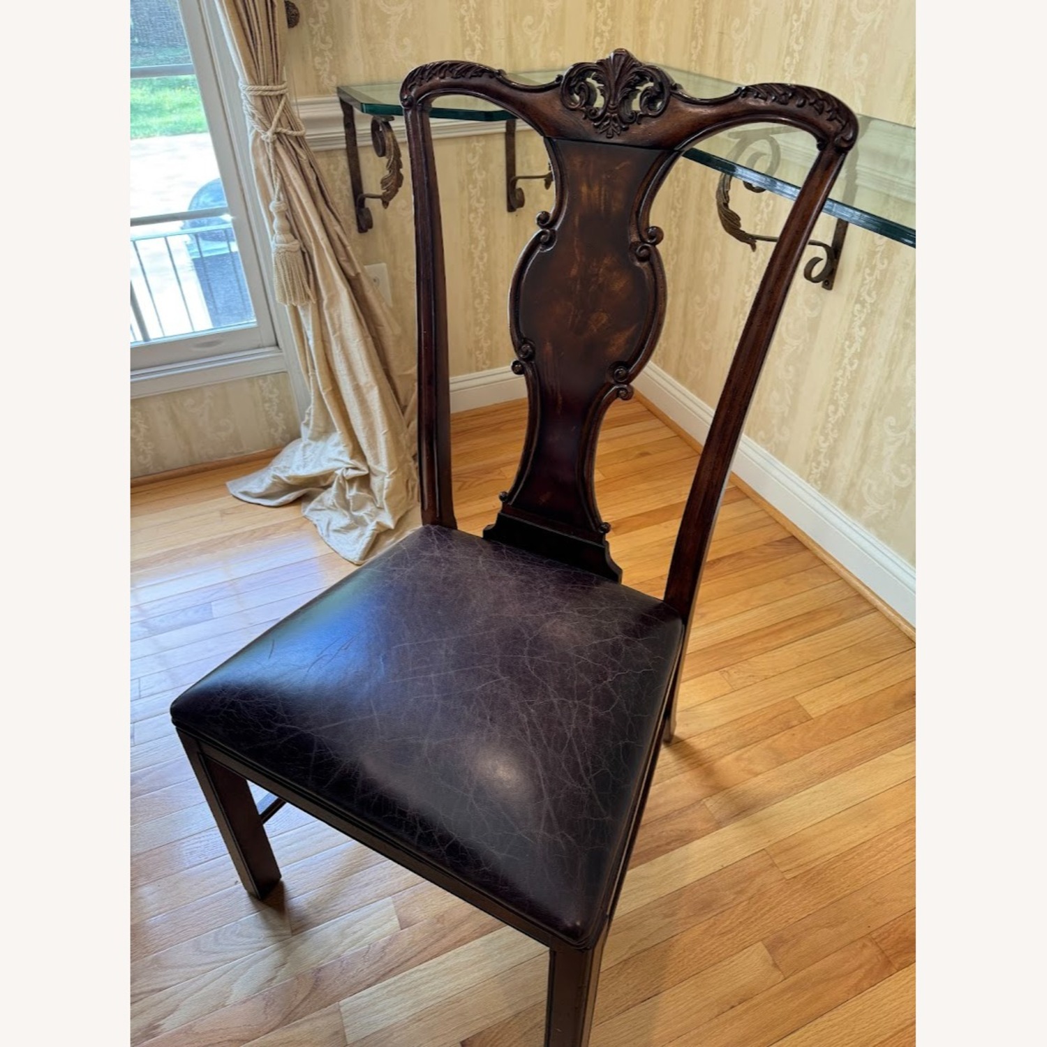 Luxury Solid Wood 9-Piece Expandable Dining Set - image-3