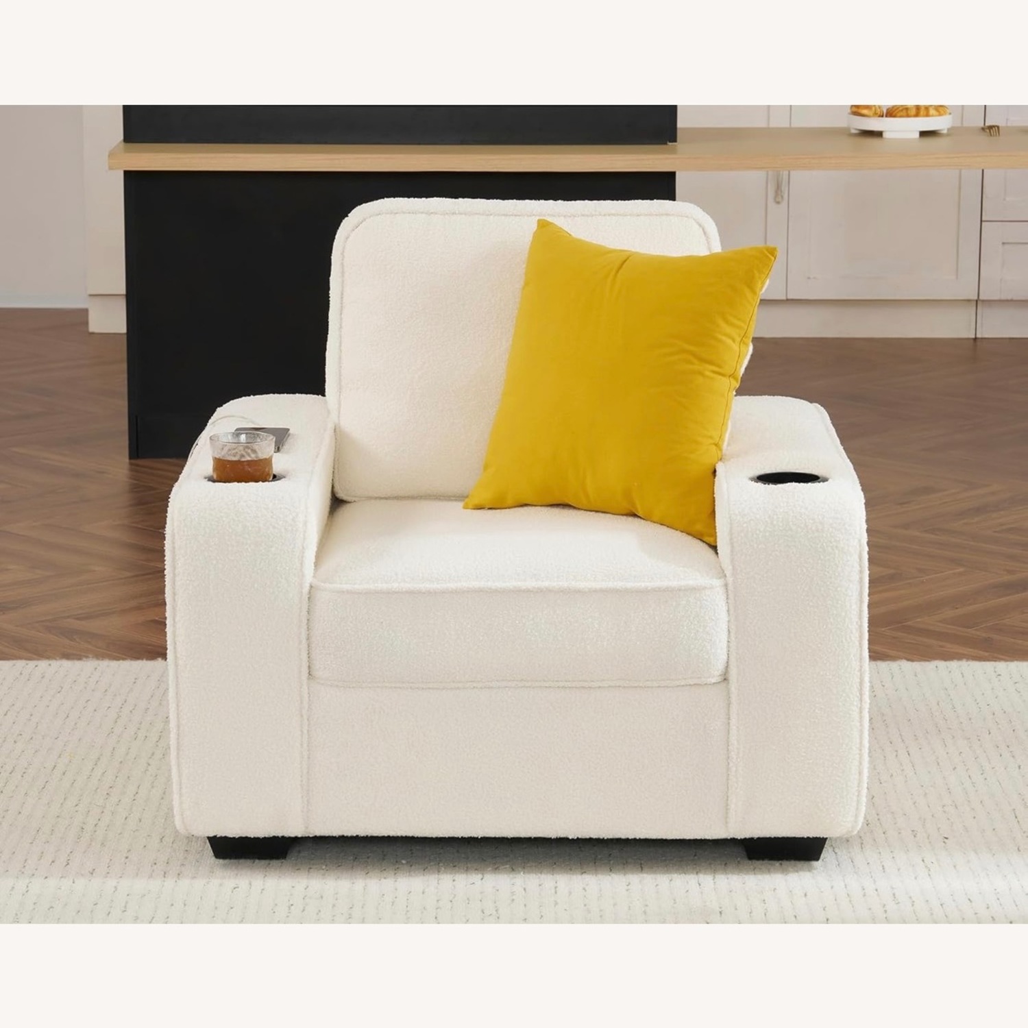 VanAcc Sofa, 3 Piece Set with Storage Ottoman - image-4