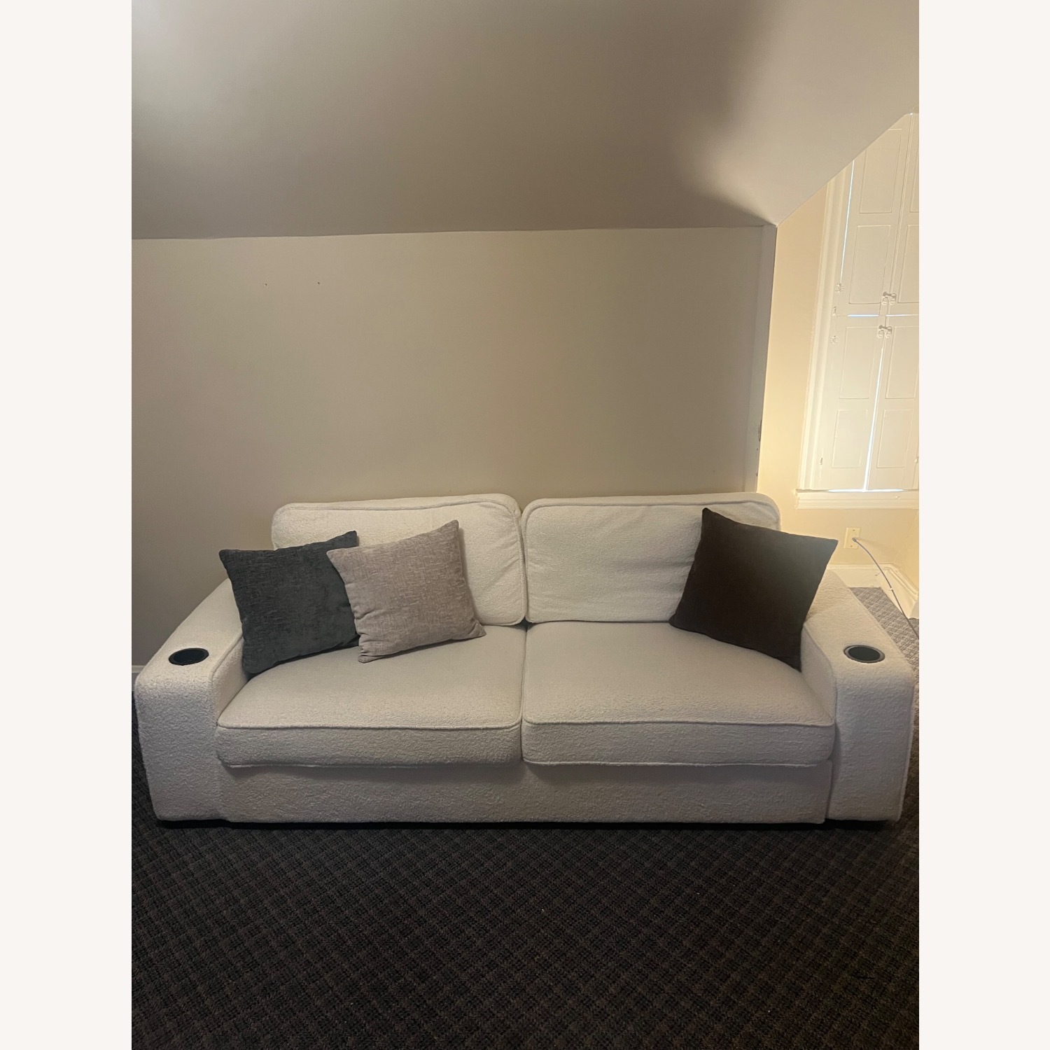 VanAcc Sofa, 3 Piece Set with Storage Ottoman - image-1