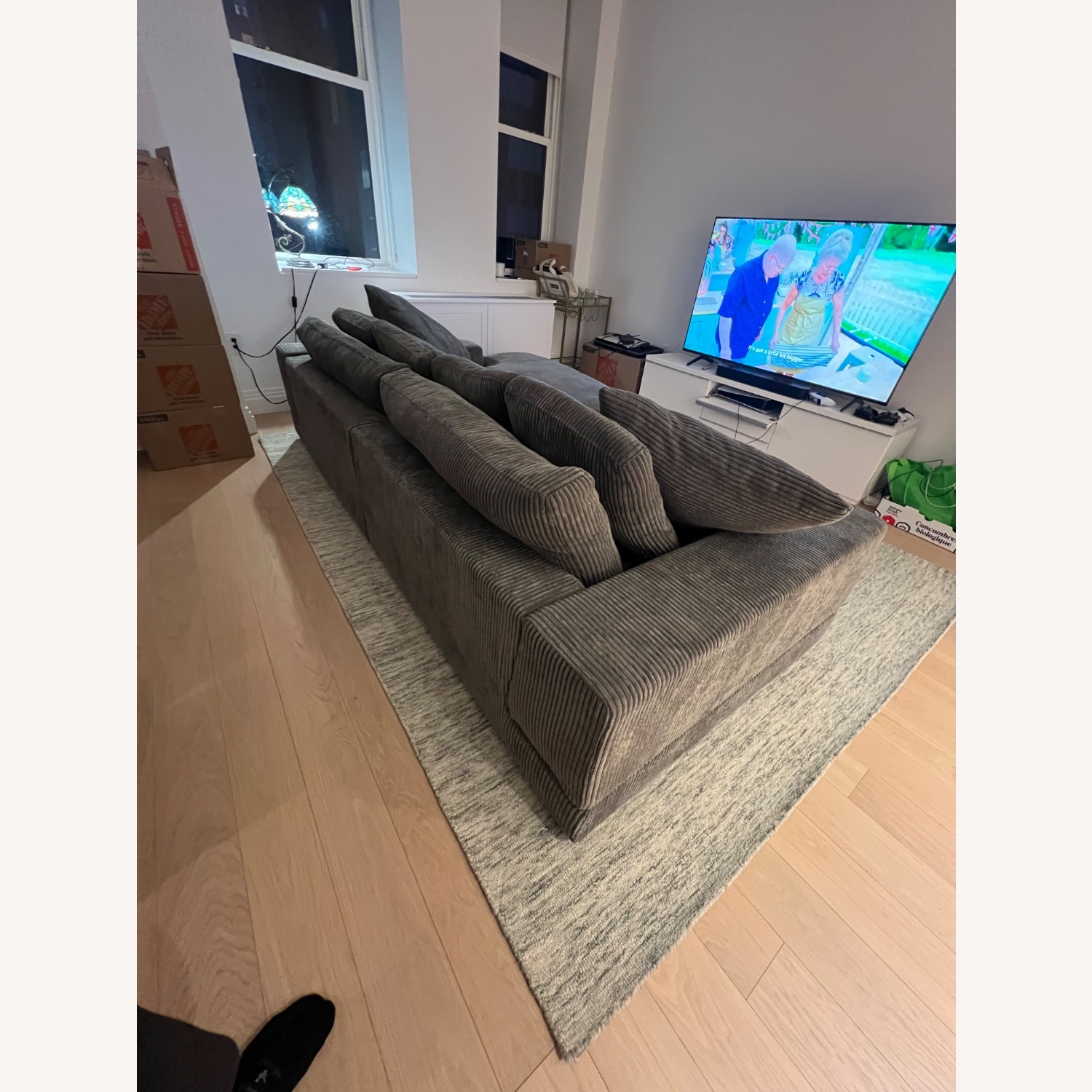 Remy Reversible Sectional, Gray - image-4