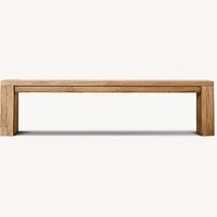 Reclaimed Oak Parsons Bench
