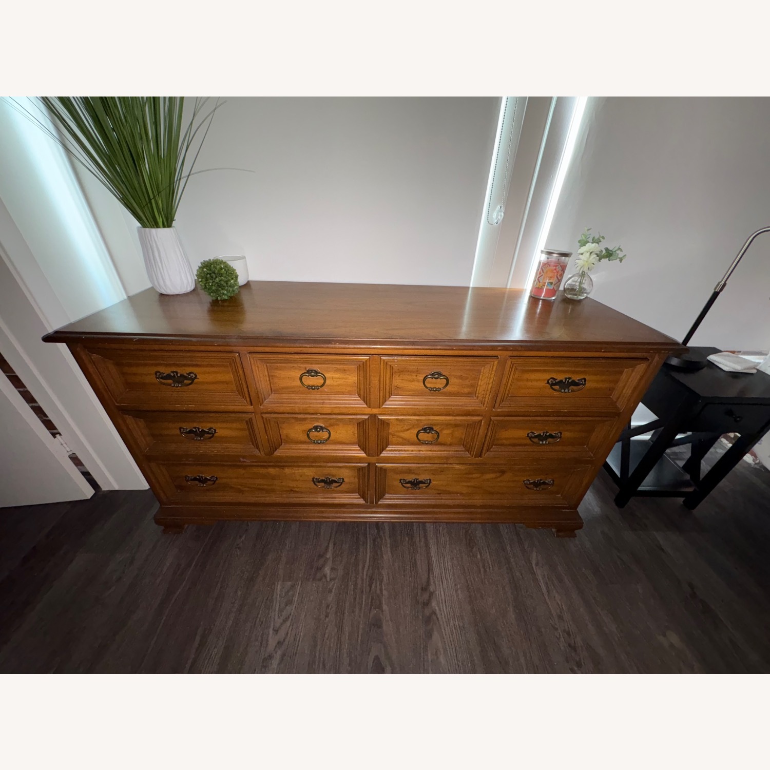 Vintage American Drew 8 Drawer Dresser - image-1