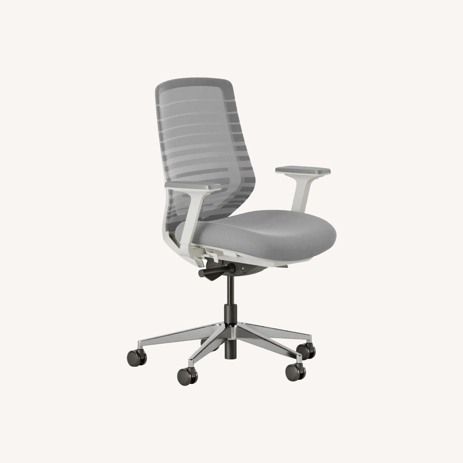 Branch Dark Gray Ergonomic Chair - image-0
