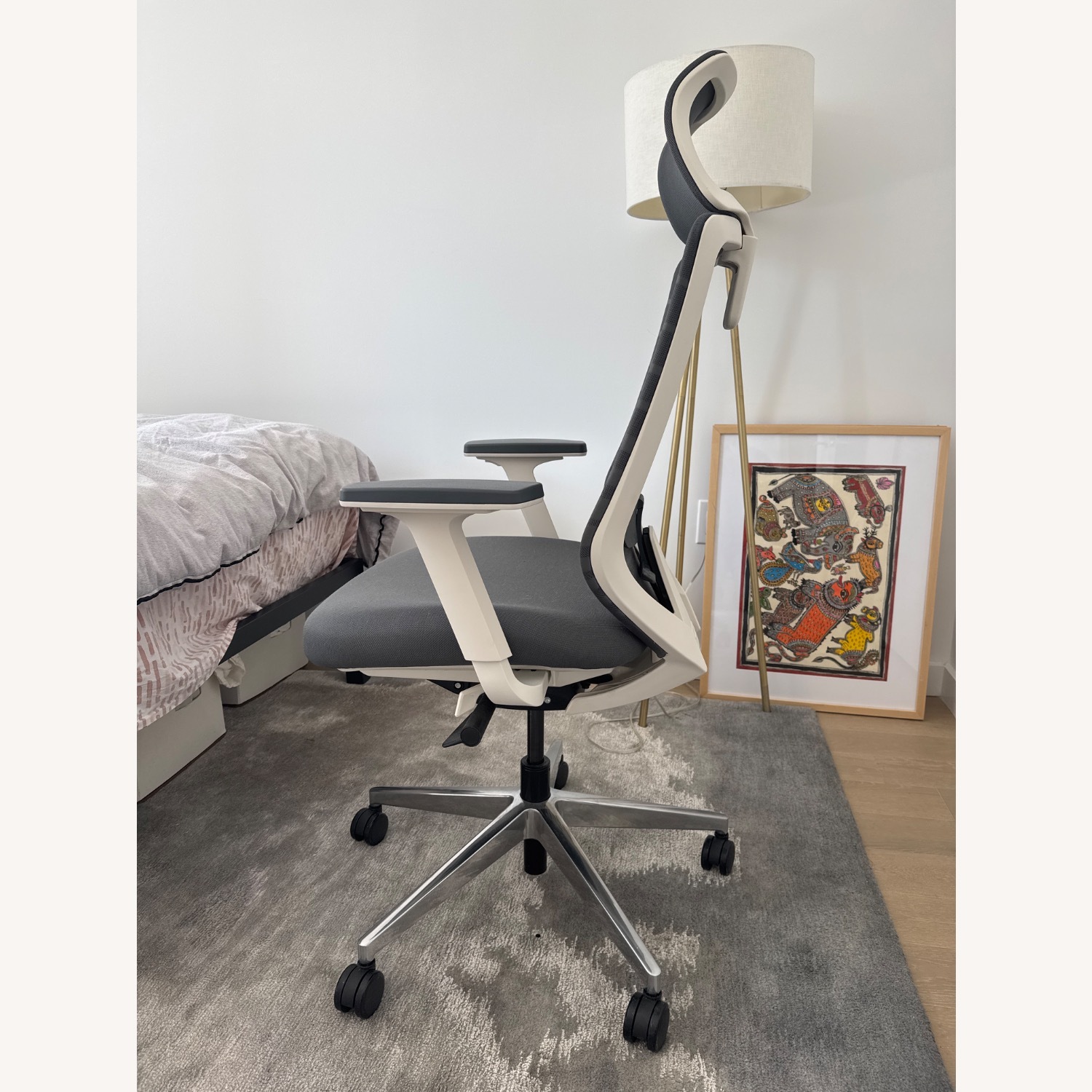 Branch Dark Gray Ergonomic Chair - image-3