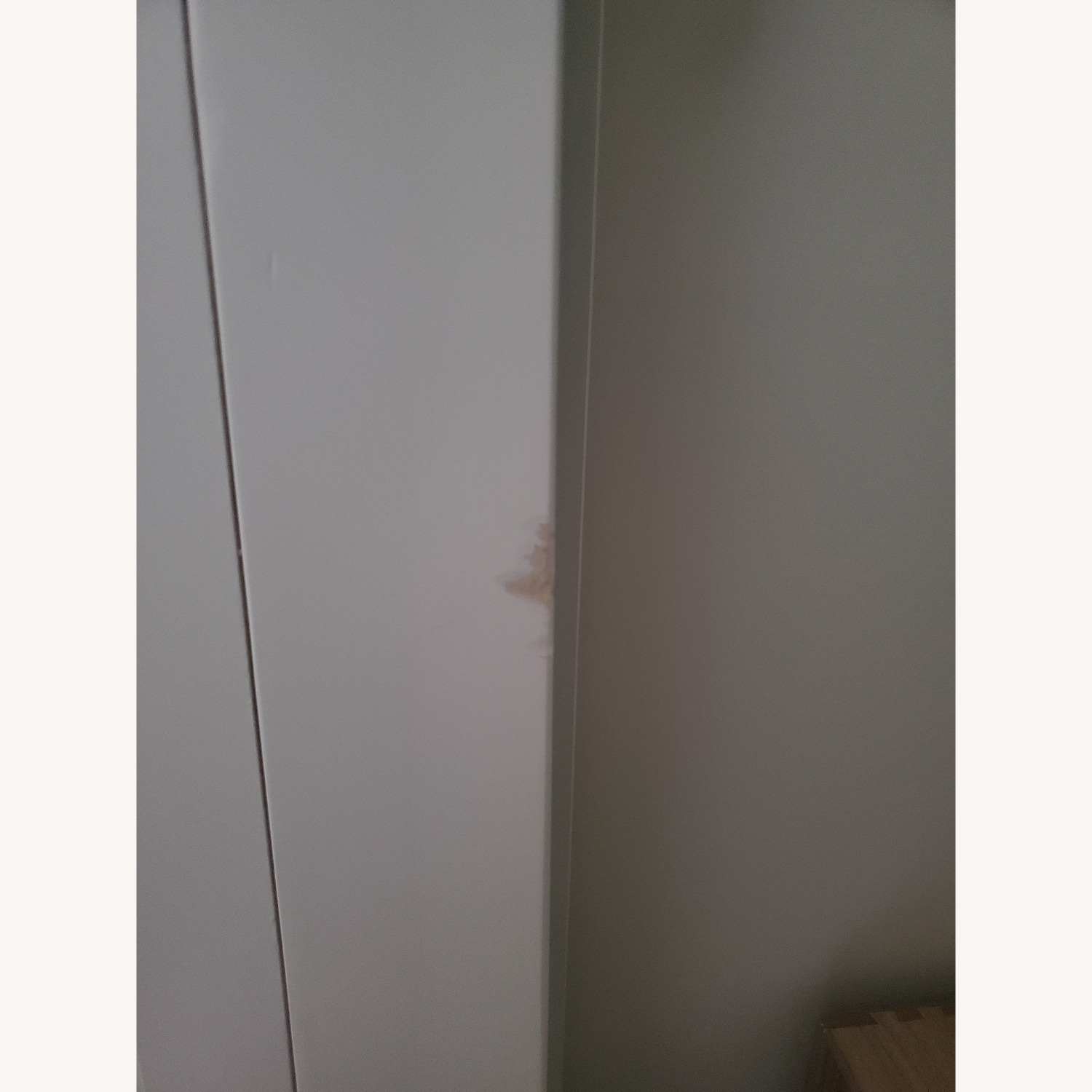 White Twin Bed Frame with Storage Drawer - image-3