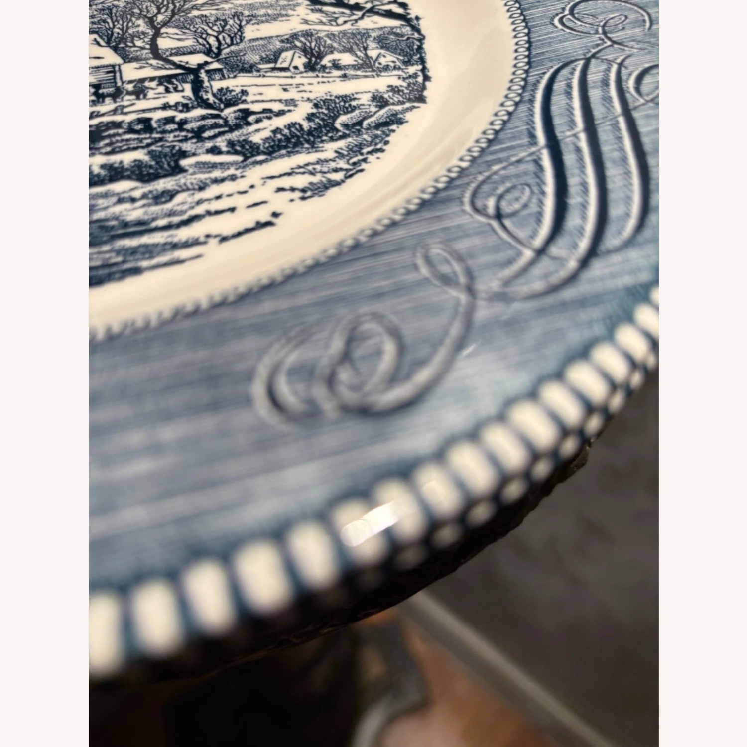 Vintage Currier & Ives 10” Plate by Royal - image-5