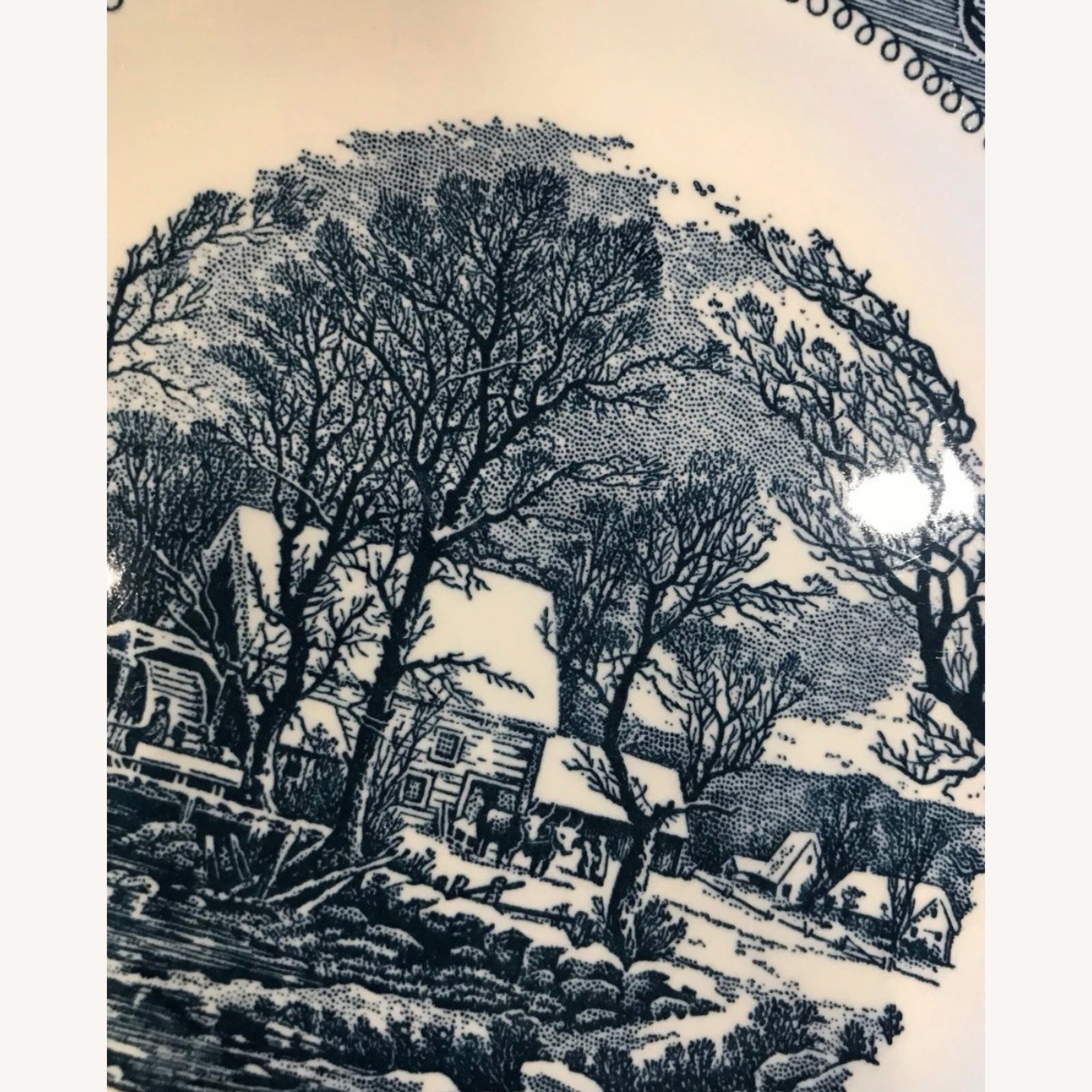 Vintage Currier & Ives 10” Plate by Royal - image-2