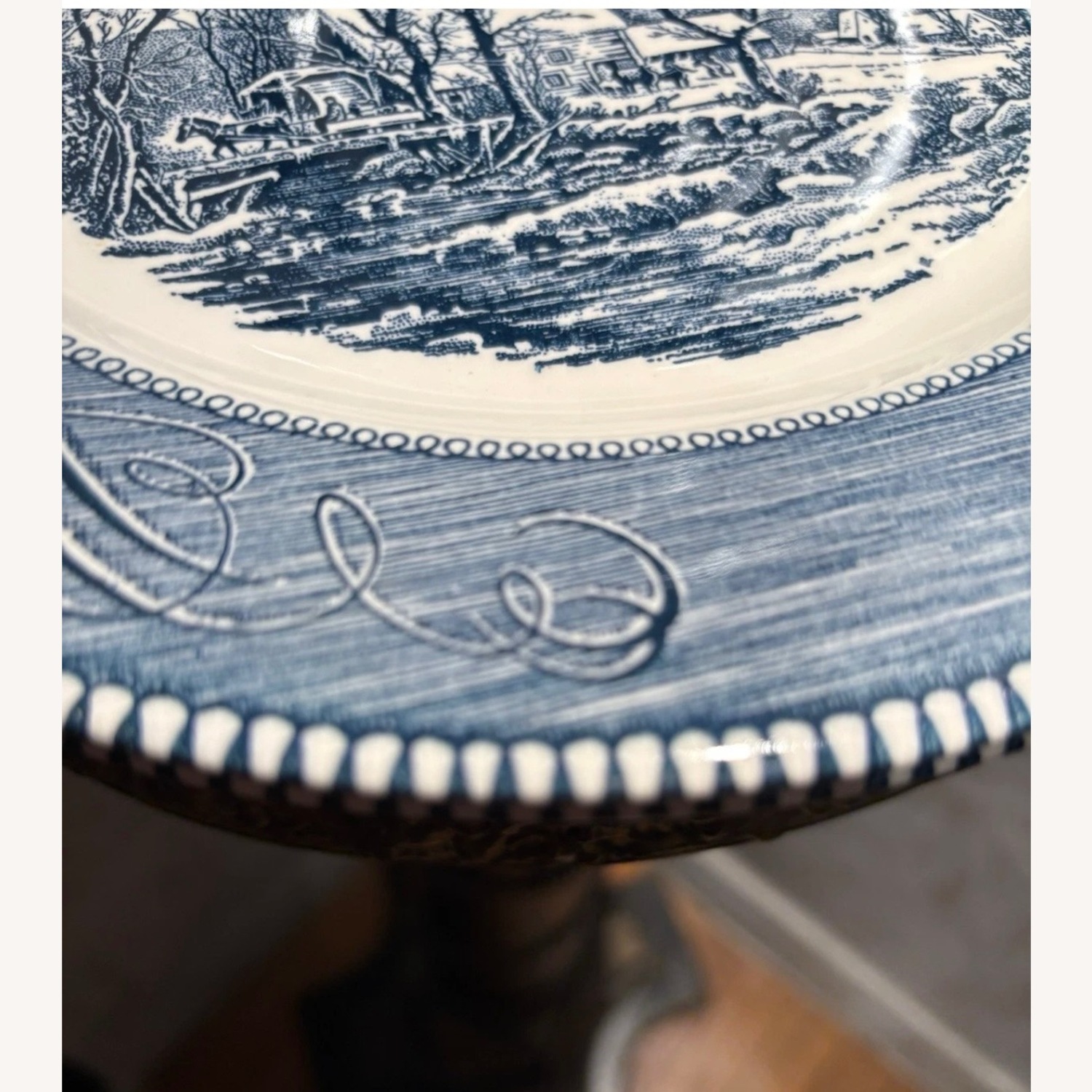 Vintage Currier & Ives 10” Plate by Royal - image-4