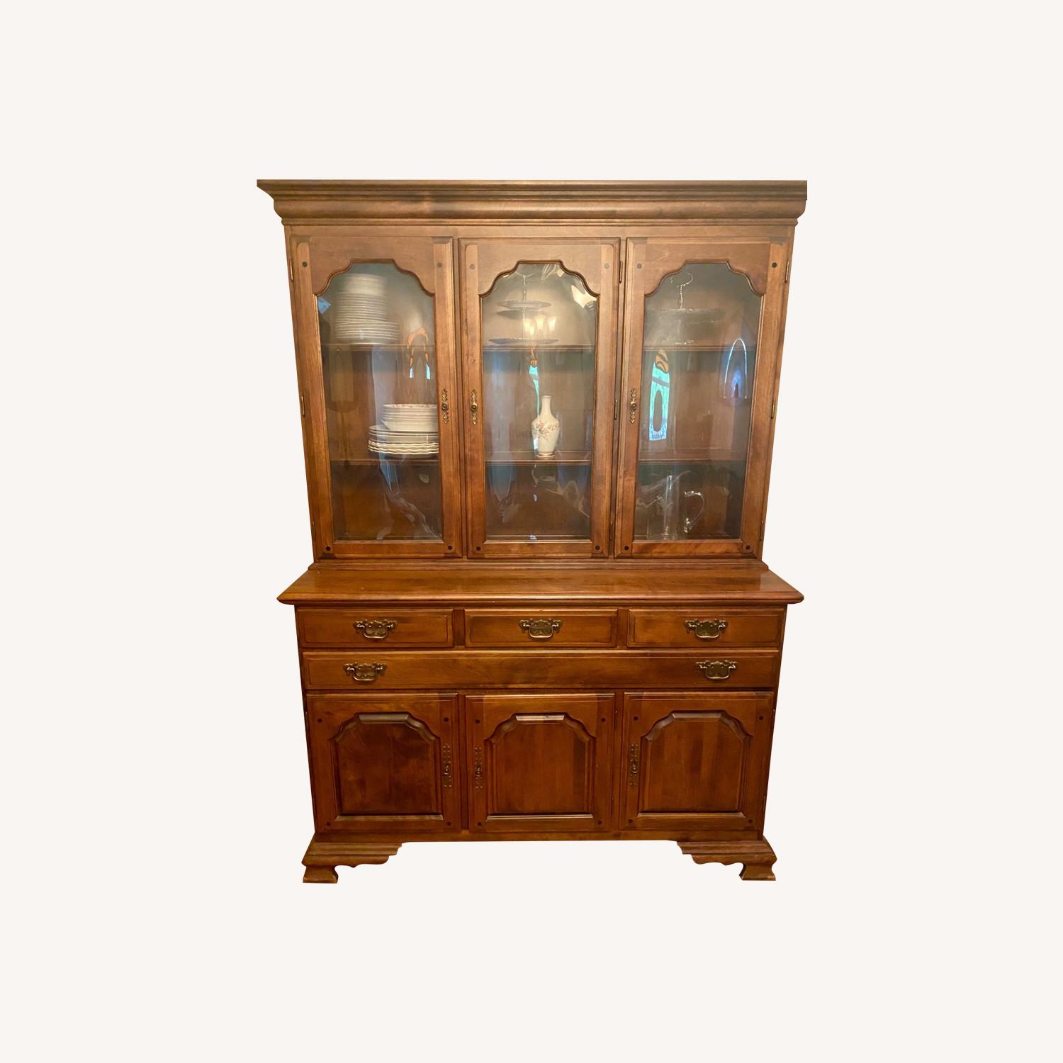 Temple Stuart Early American Hutch - image-0