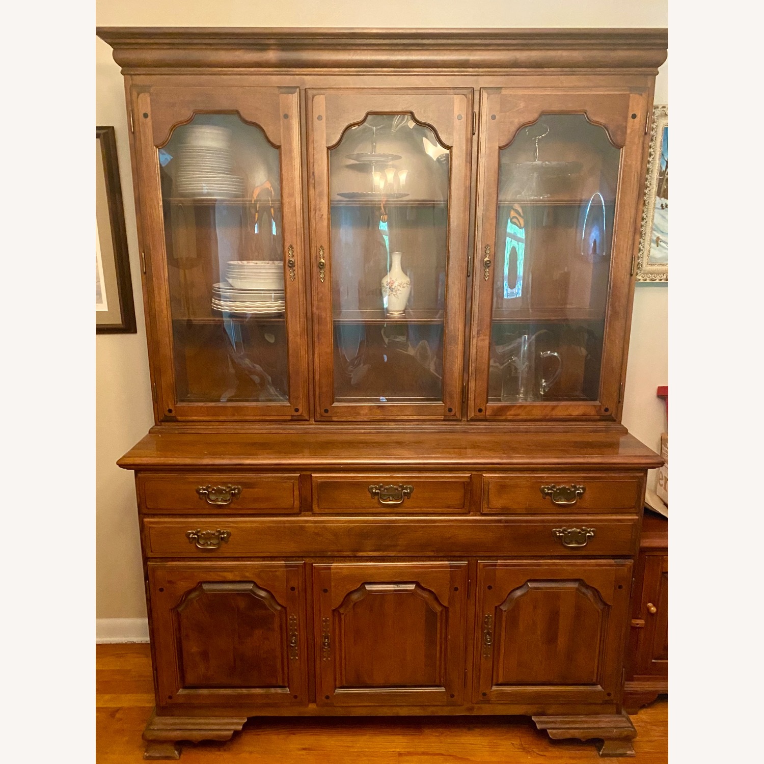 Temple Stuart Early American Hutch - image-1