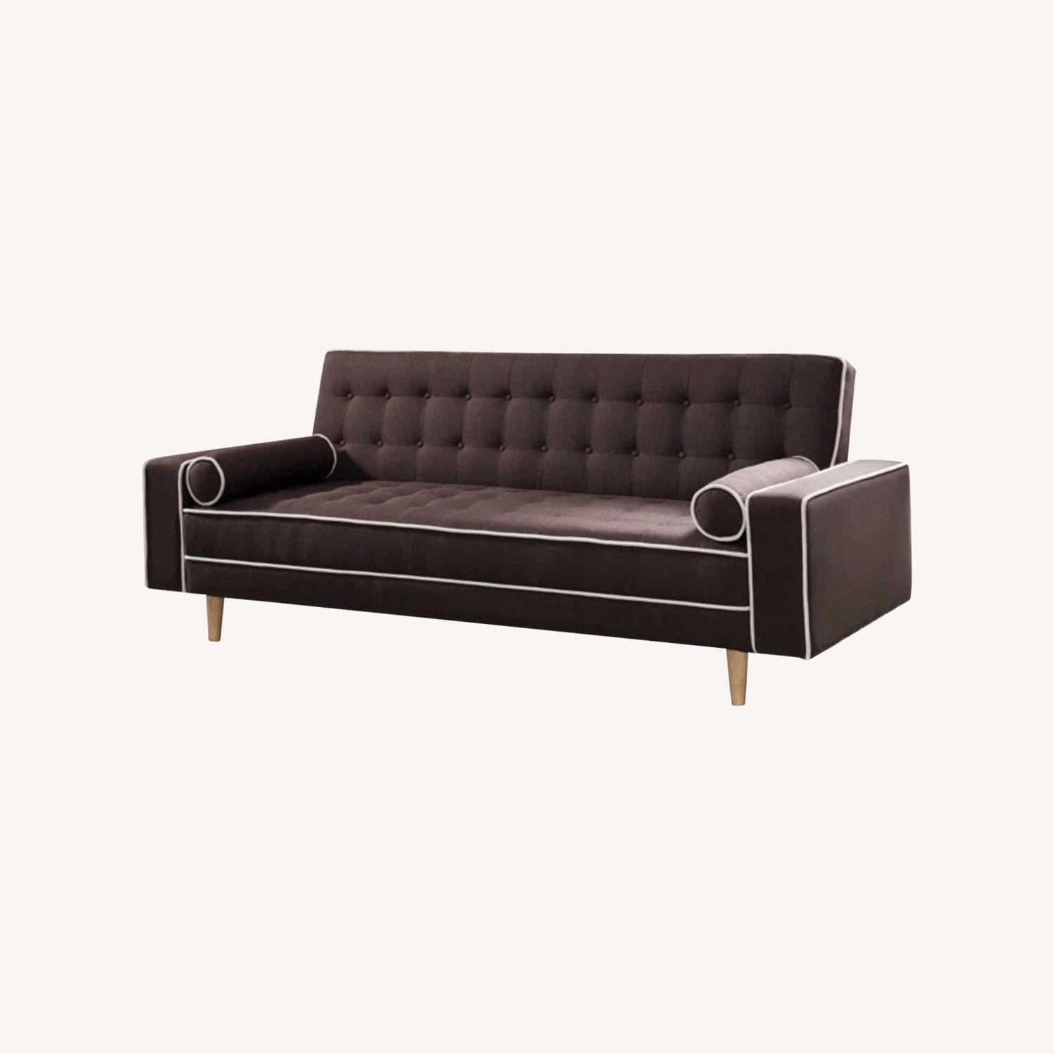 Wayfair Farias Dark Gray Couch - image-0