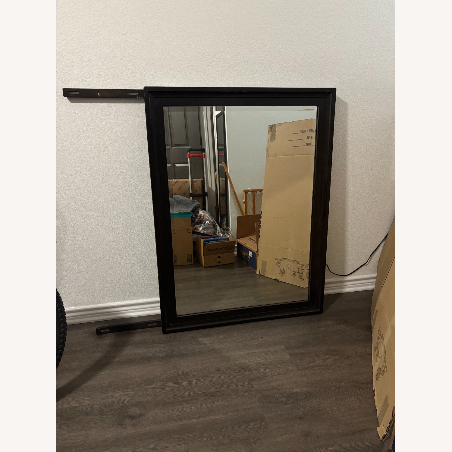 Ashley Furniture Black Wood Dresser and Mirror - image-4